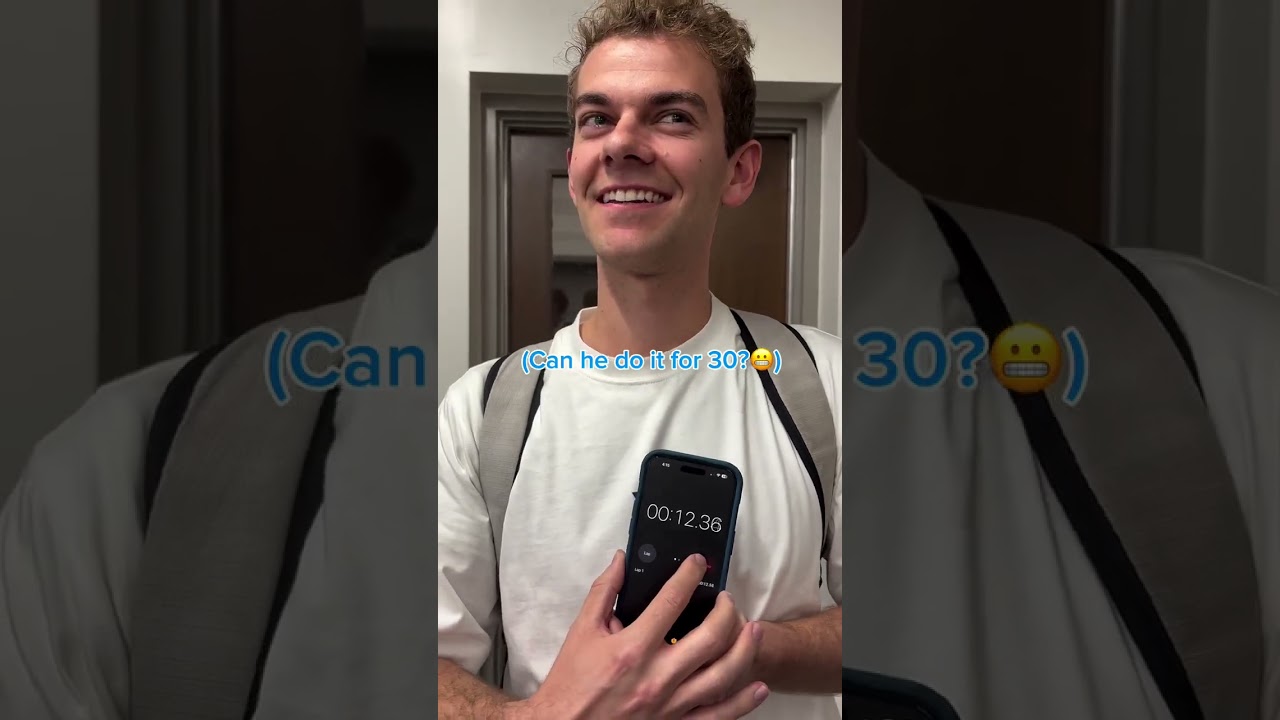 INSANE. Watch ‘til the end 🤯 #timerchallenge #funny #byuvocalpoint
