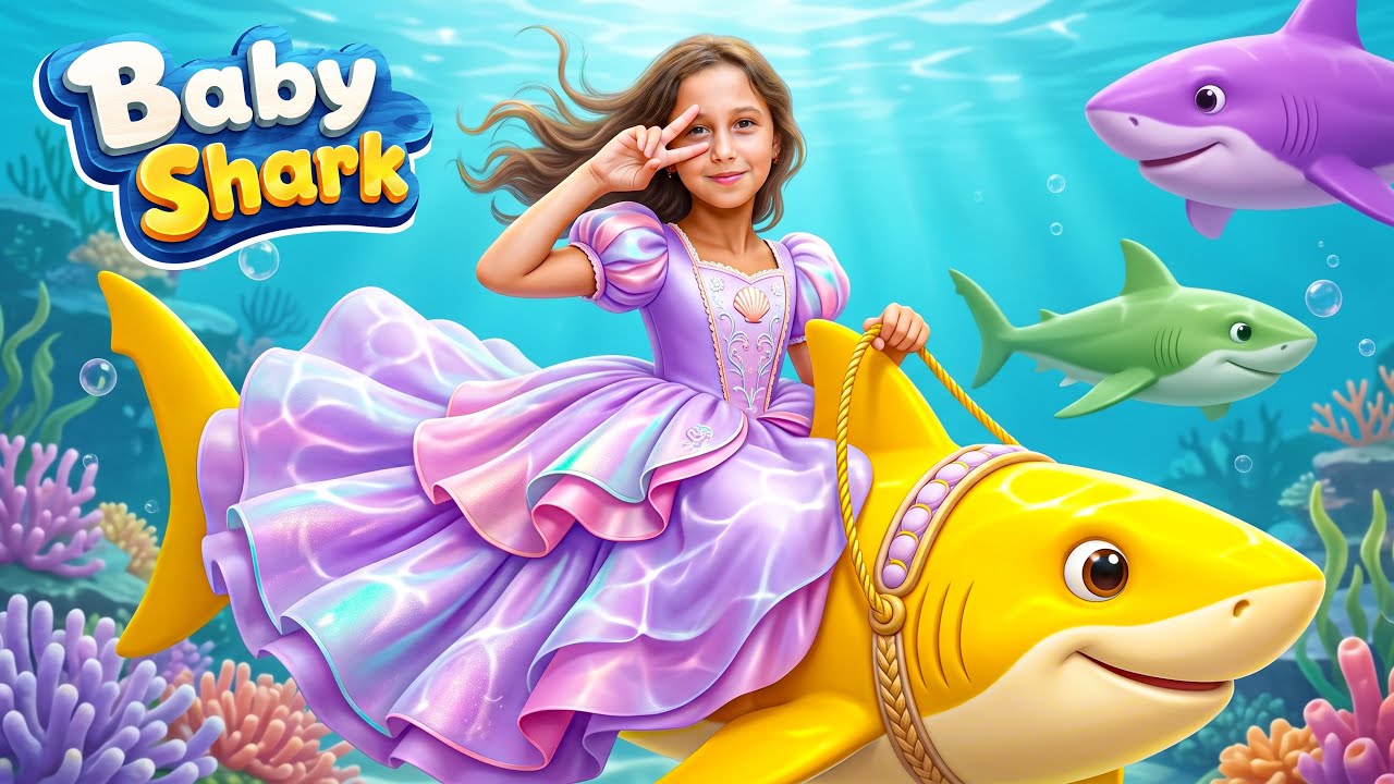 الاميرة فيرور - بيبي شارك - Princess Fairouz - Baby Shark Music Video cover art