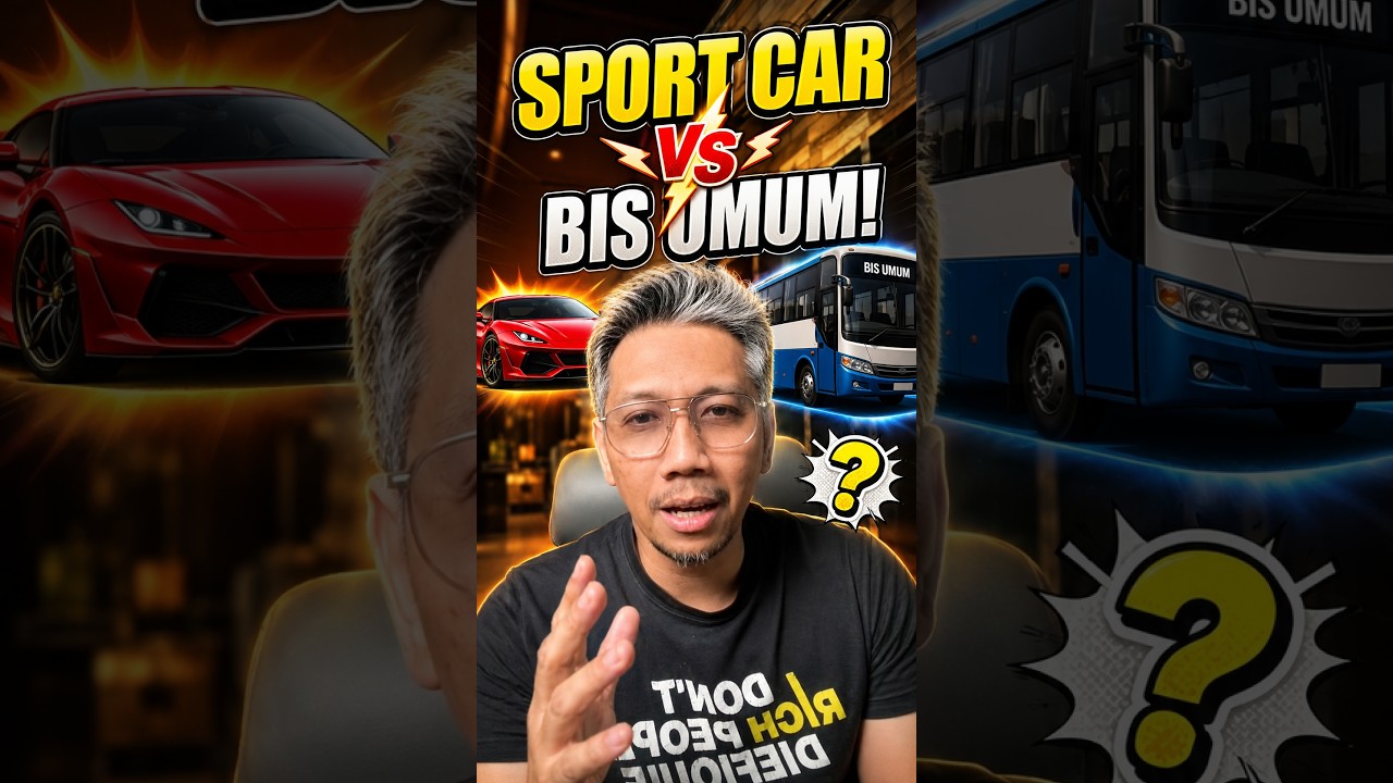 Sport car cuma punya sedikit kursi, sementara bis bisa membawa banyak orang. cover art