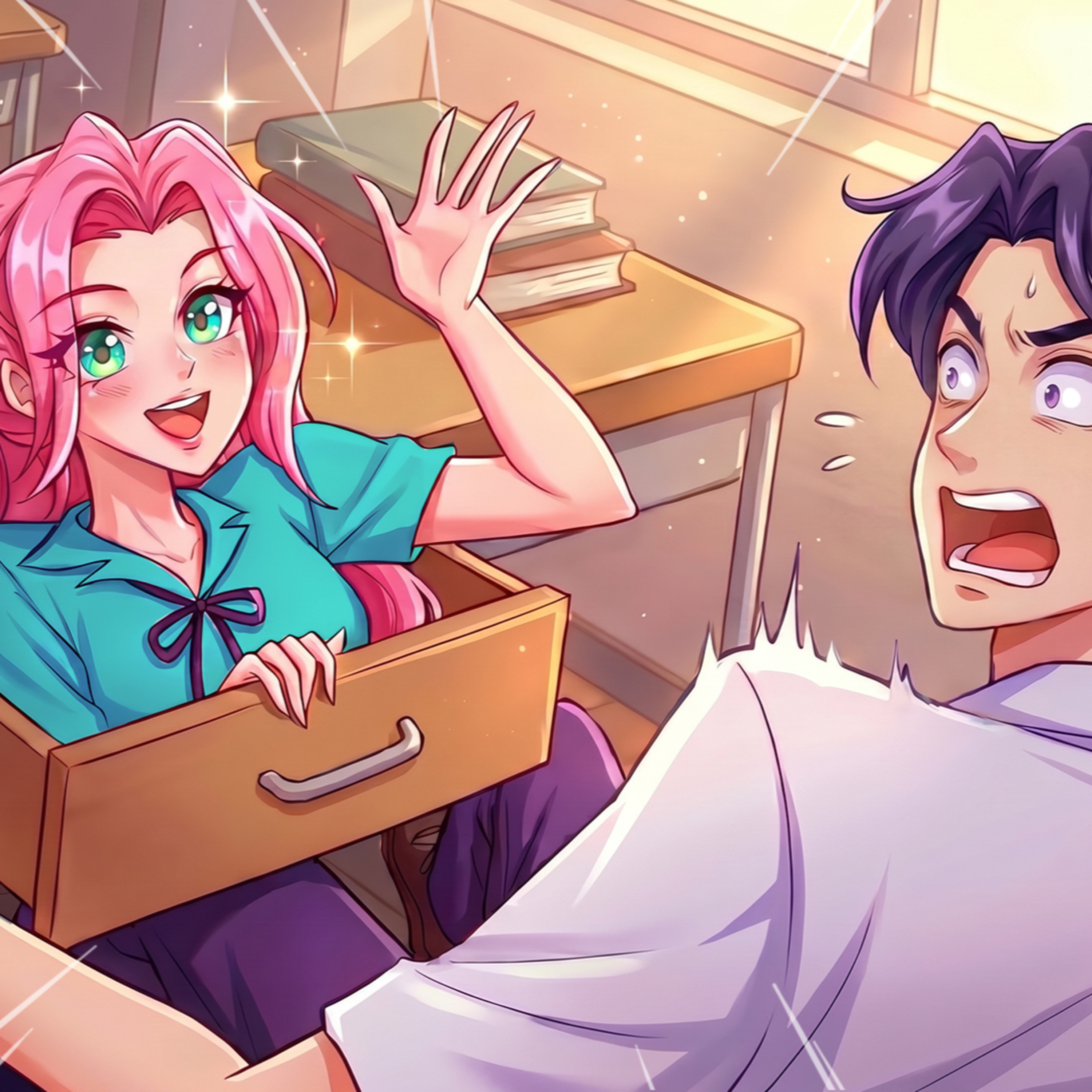I Lied To Go To The Same School With My Crush | MDA Stories cover art