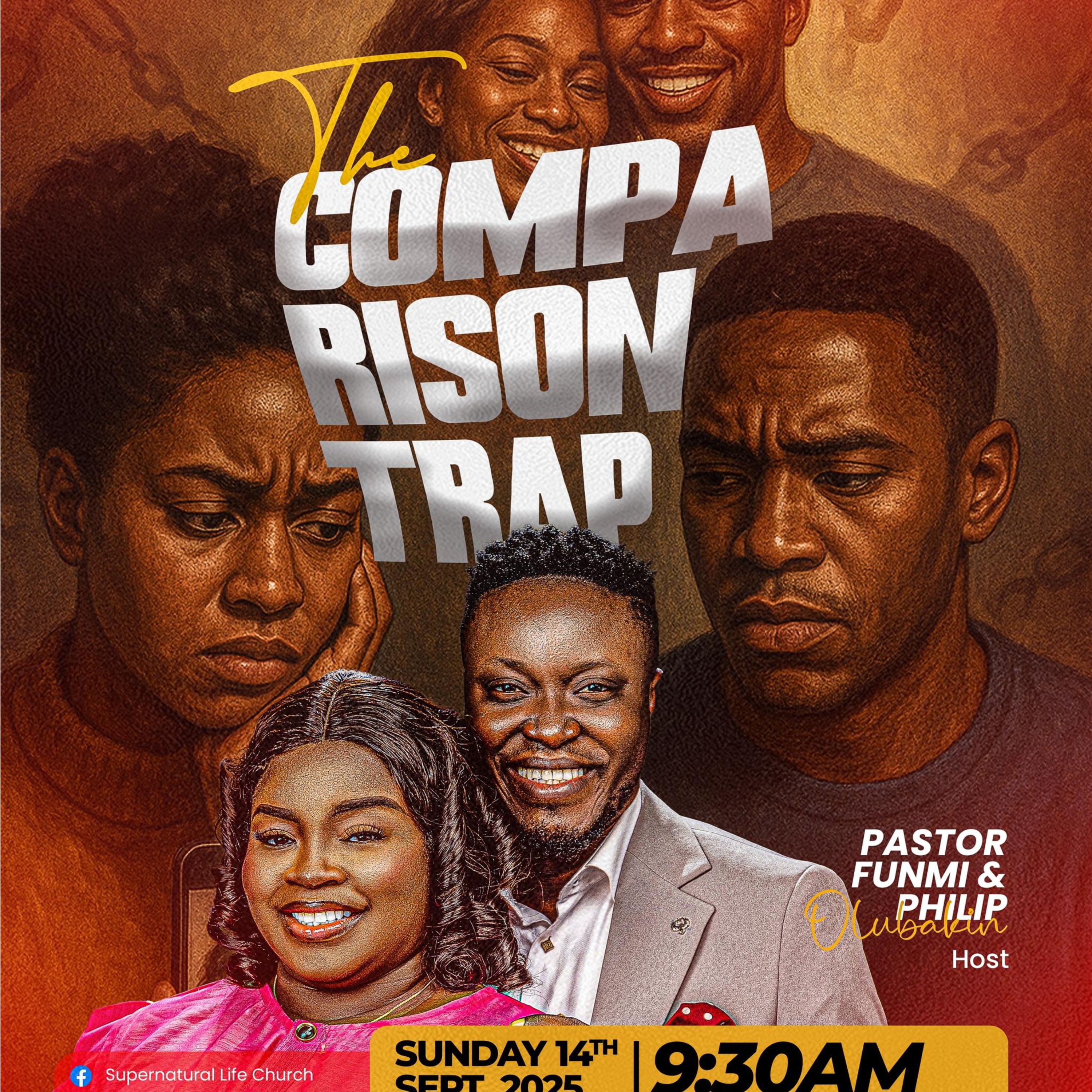 The Comparison Trap - Pastor Funmi Olubakin cover art