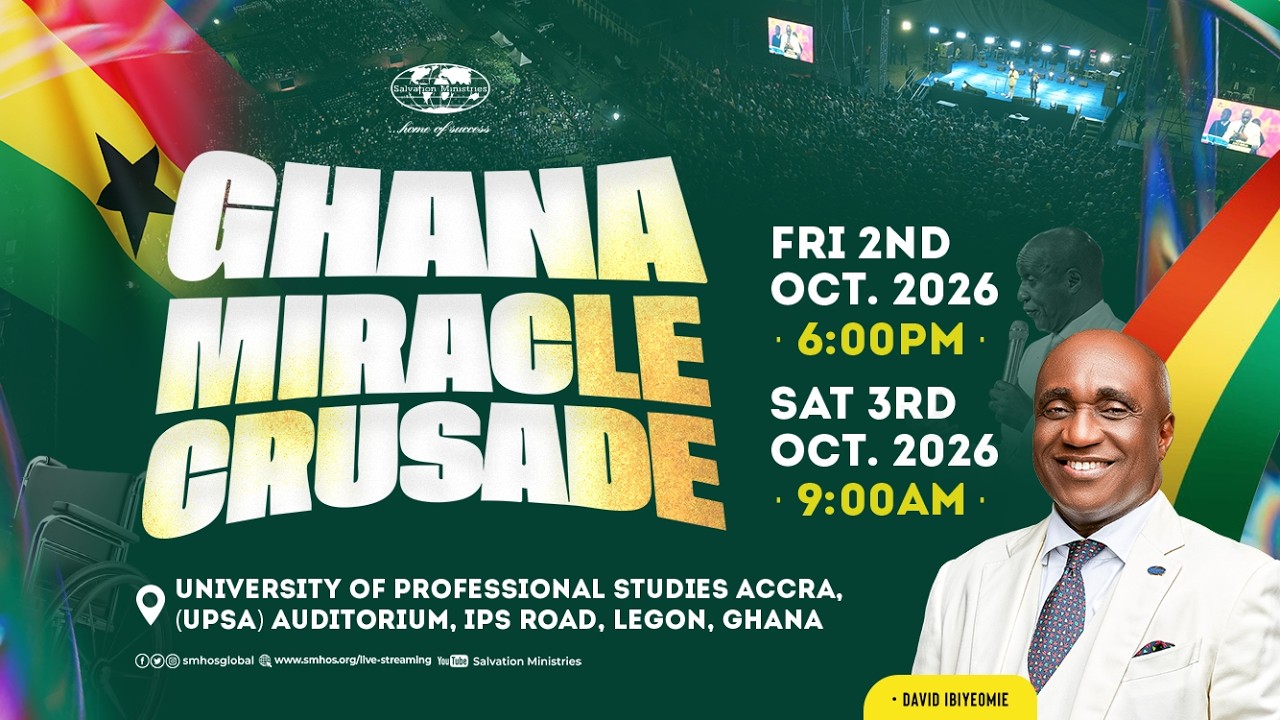 Ghana Miracle Crusade 2026 | Salvation Ministries | Accra, Ghana cover art