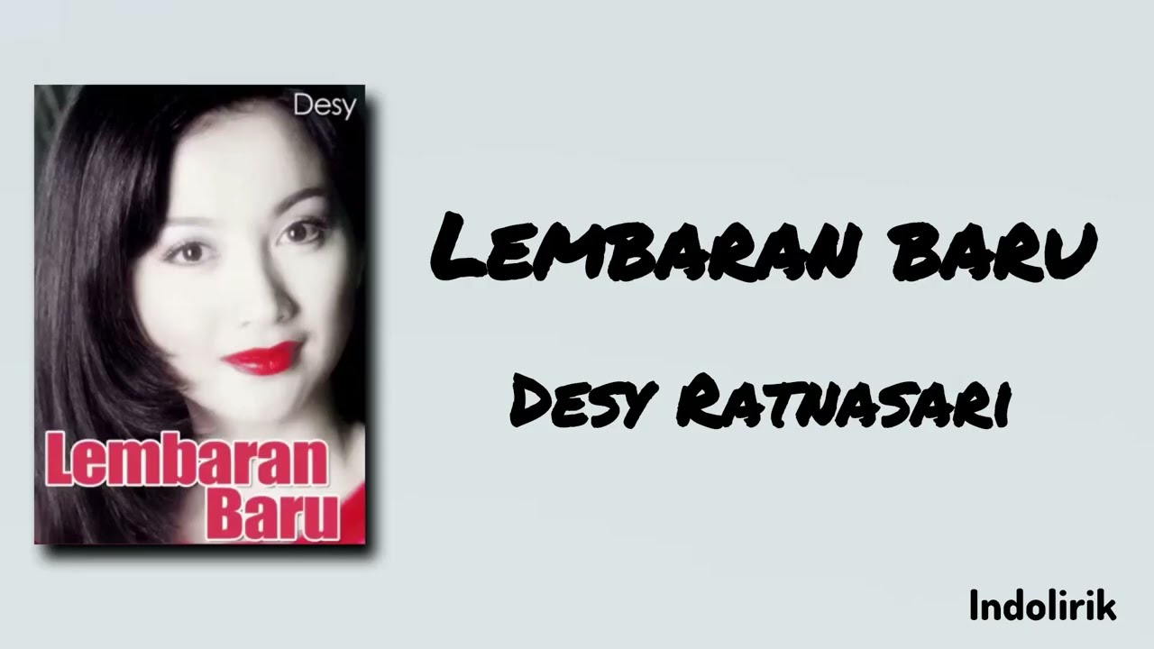 Lembaran baru - Desy Ratnasari | Lirik Lagu cover art