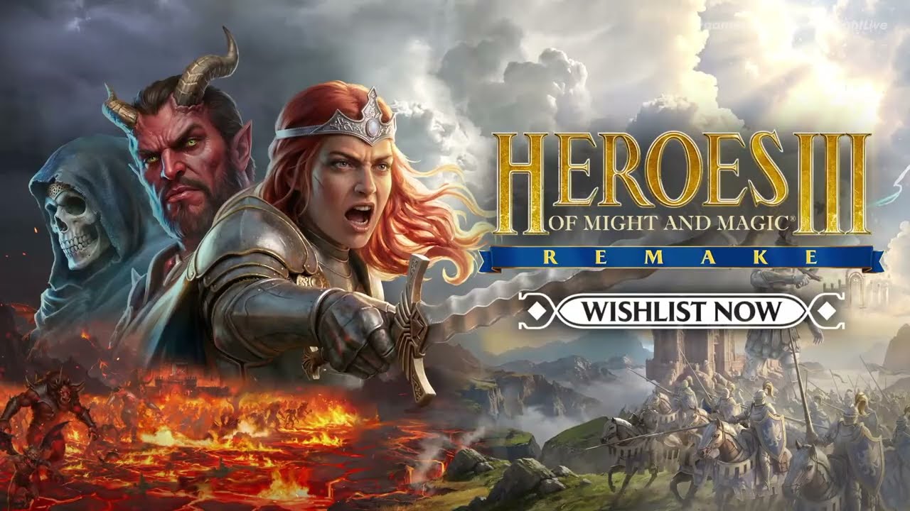 Heroes of Might and Magic III Remake World Premiere Trailer | gamescom Opening Night Live 2026 cover art