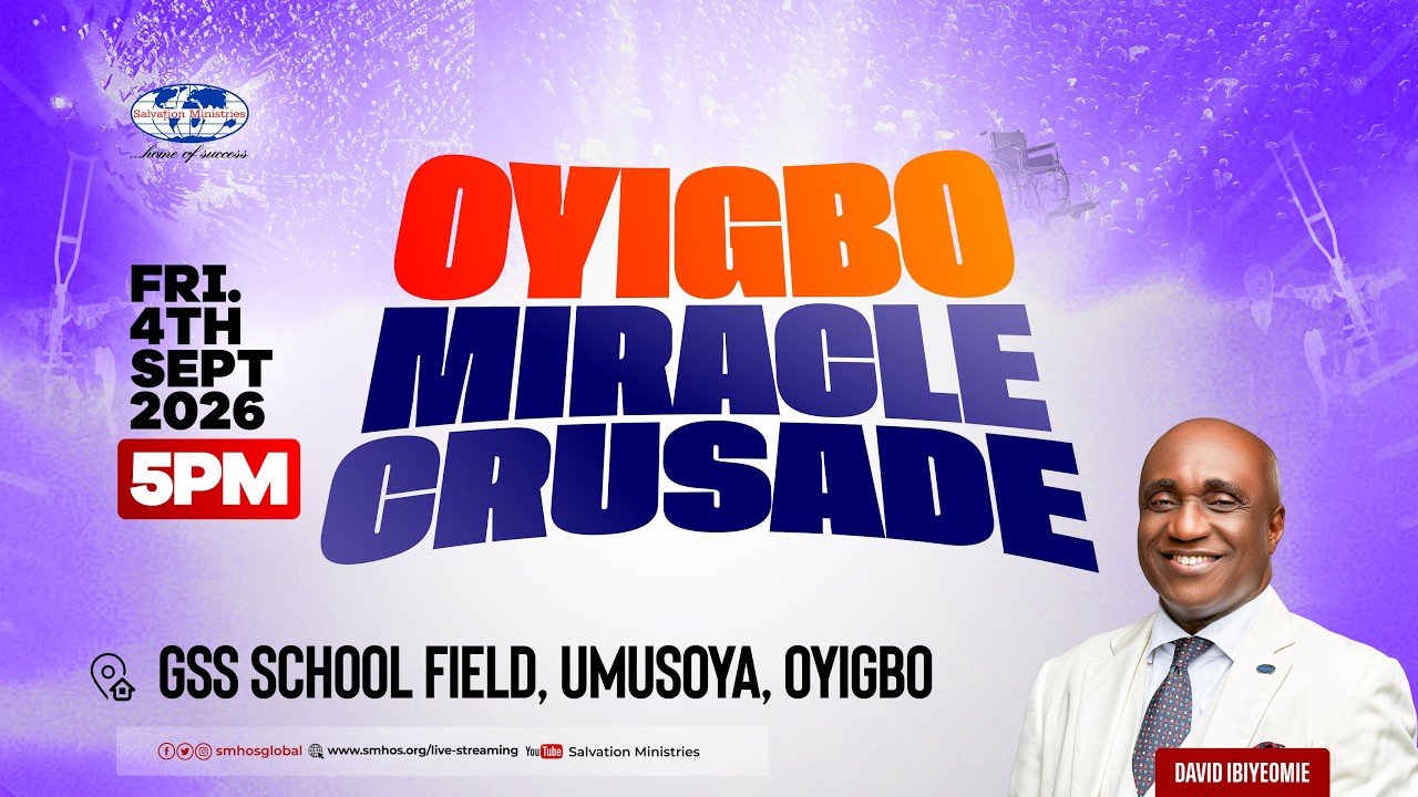 OYIGBO MIRACLE CRUSADE | FRIDAY, 4TH SEPT 2026 cover art