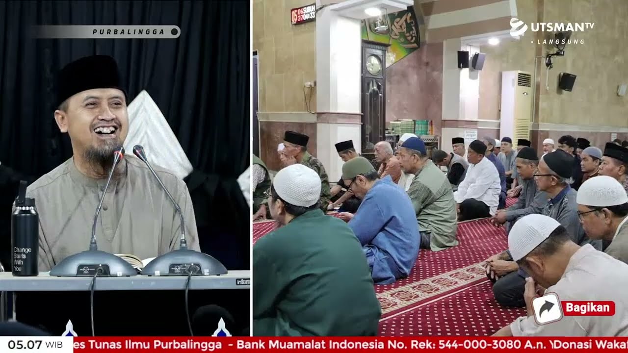LIVE Perbedaan Antara Tawakal Dan Pasrah Buta - Ustadz Dr. Abdullah Zaen, Lc., MA cover art