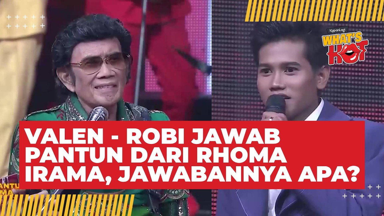 Dapat Tantangan Lanjutkan Pantun Dari Rhoma Irama, Valen dan Robi DA Saling Beri Jawaban Kocak cover art