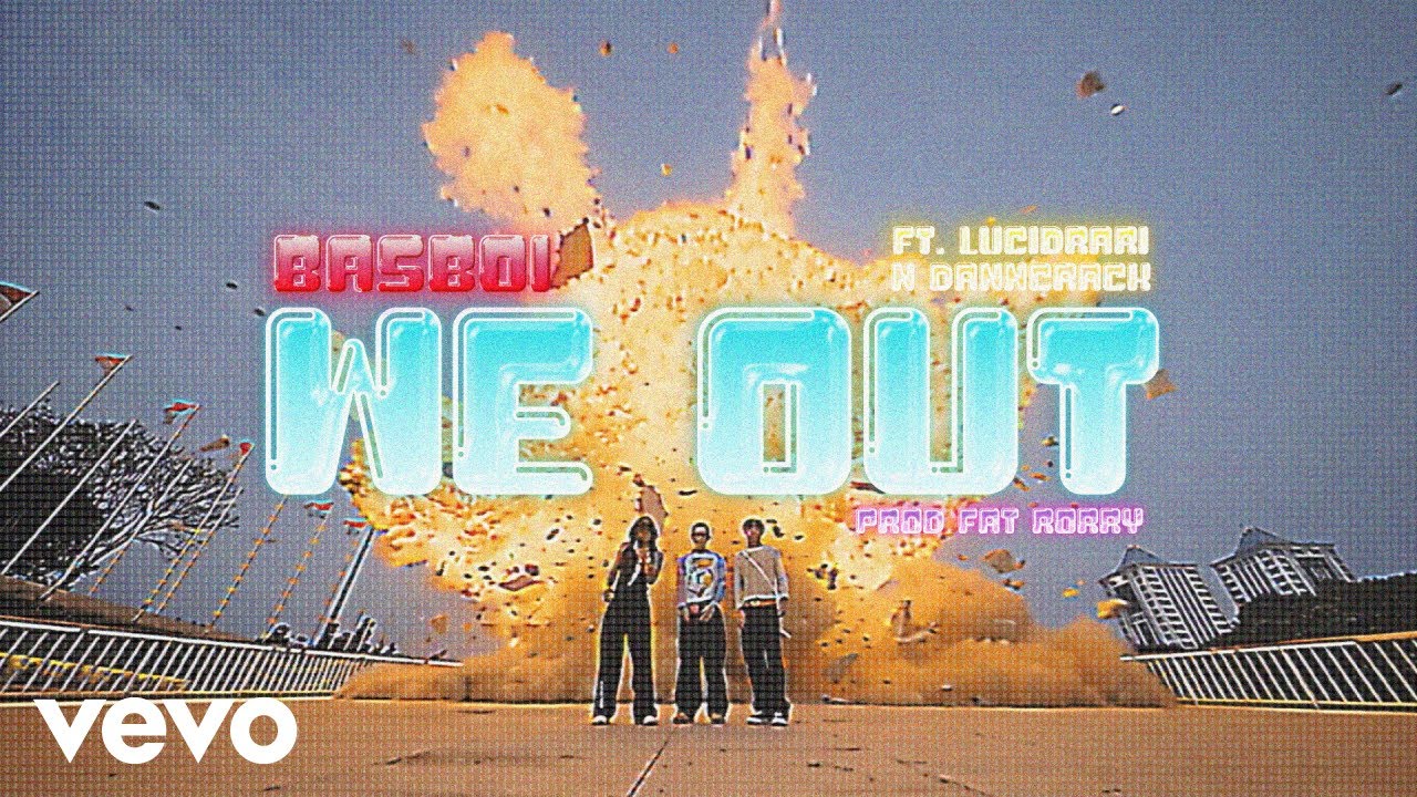 Basboi - We Out (Official Video) ft. lucidrari, Dannqrack cover art