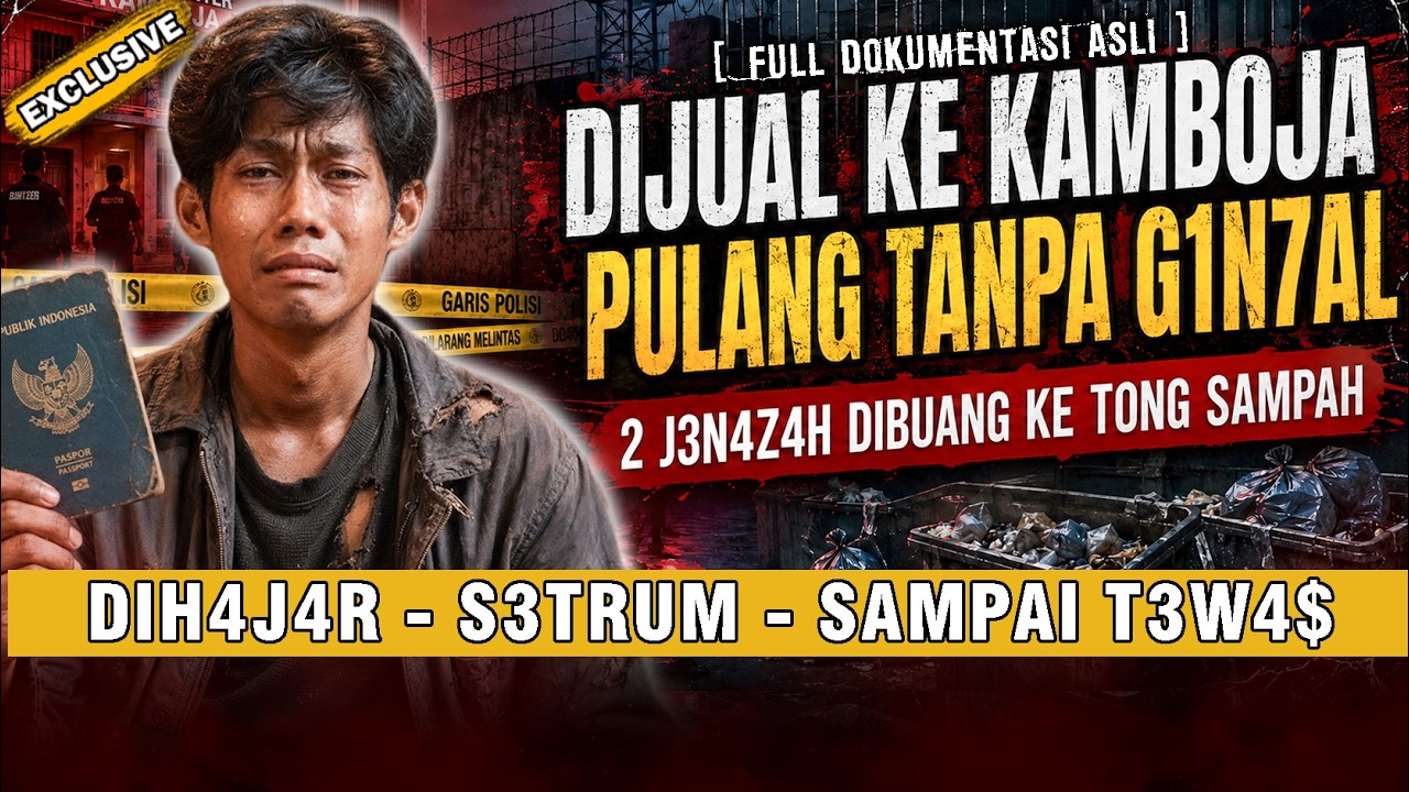 VIRAL ! SAYA DIJUAL KE KAMBOJA 40 JUTA ! BANYAK YANG PULANG TANPA G1NJAL BANG ! TOLONG KAMI ! cover art