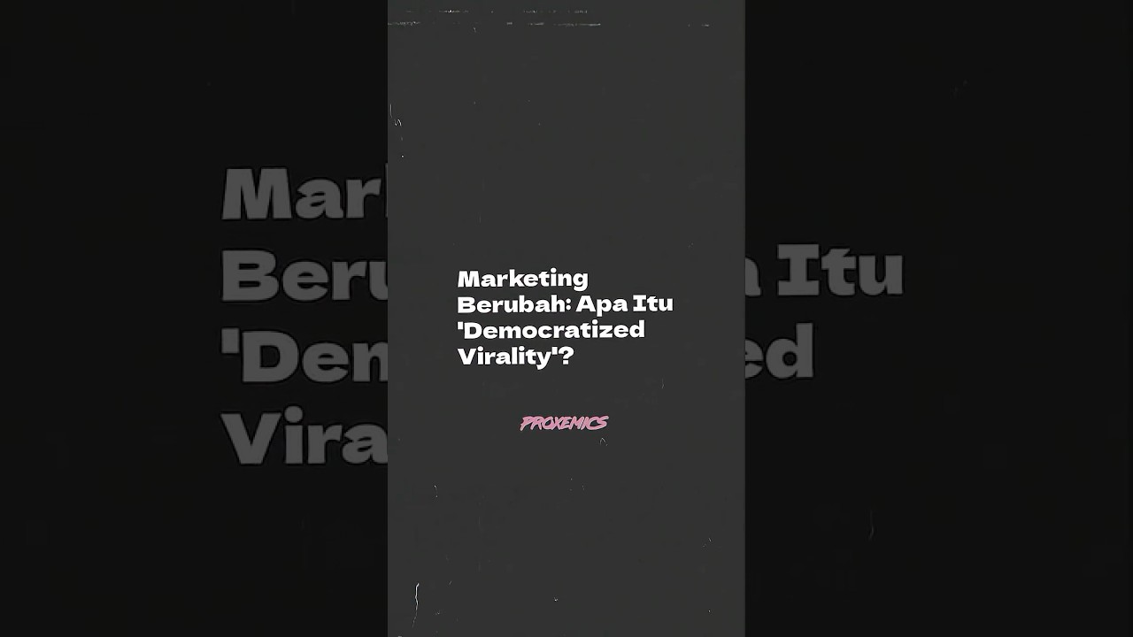 Marketing Berubah Total: Trik 'Democratized Virality' 🚀 cover art