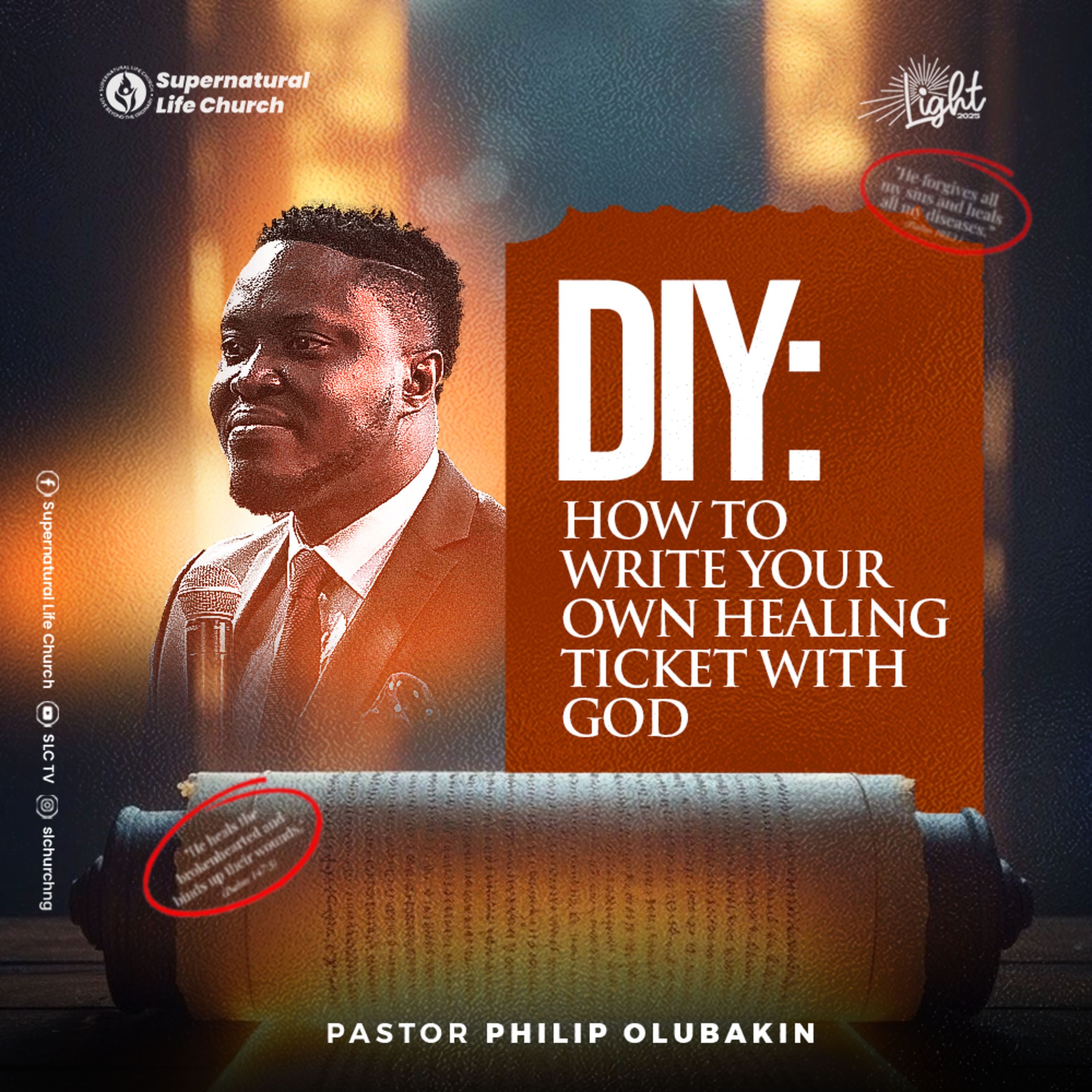 How to Write Your Own Healing Ticket With God (1) - Pastor Philip Olubakin cover art