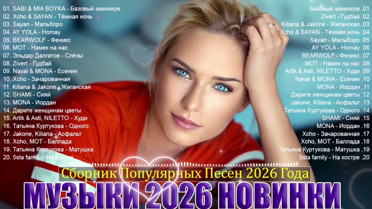 ХИТЫ 2026🎉Музыка в тренде 2026🔥САМЫЕ ЛУЧШИЕ ПЕСНИ 2026🔥Новинки 2026 Музыки🔥 СЛУШАТЬ ЛУЧШЕЕ 2026 cover art