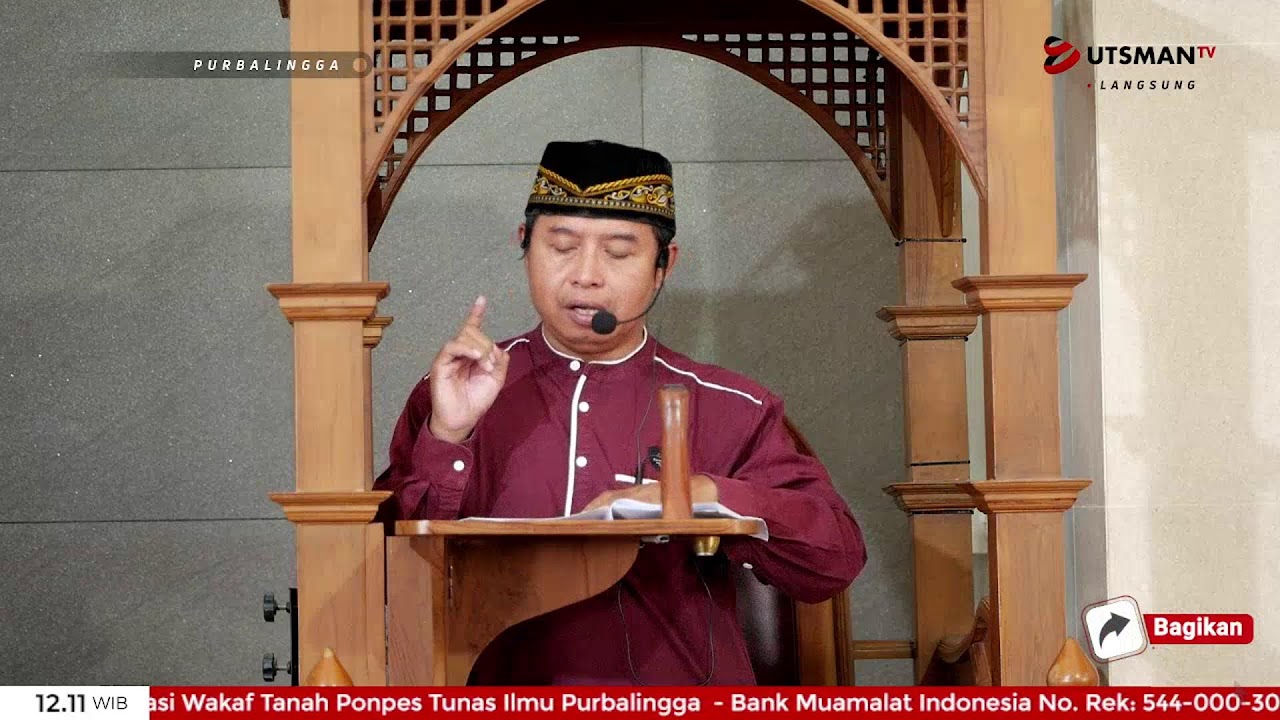 LIVE Khutbah Jum'at | Fitnah Dan Cara Menyelamatkan Diri Darinya - Ustadz Abu Muhammad Agus Waluyo cover art