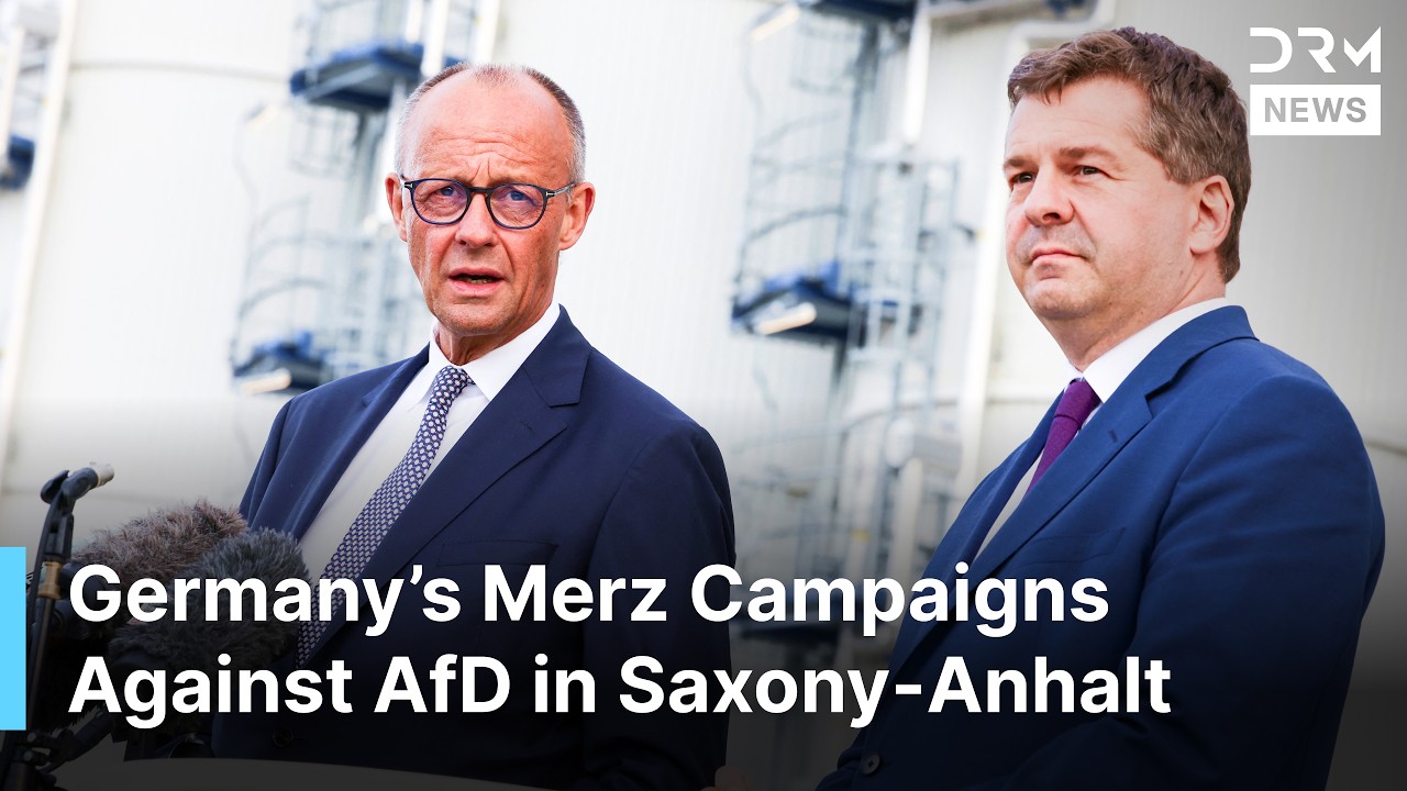 Germany's Merz Warns Against AfD, Campaigns for CDU Ahead of Saxony-Anhalt Election | AC1N cover art