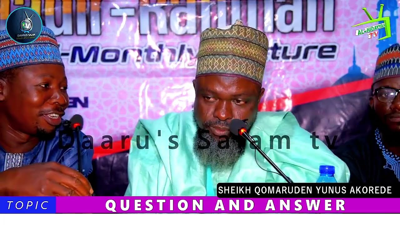 QUESTIONS AND ANSWERS ✅ — SHEIKH AL-IMAAM QOMARUDEEN YUNUS AKOREDE حفظه الله ورعاه cover art