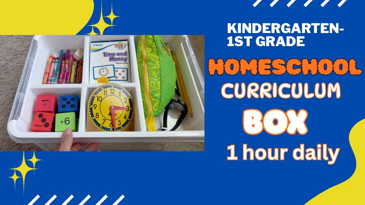 Kindergarten-1st grade Curriculum Box! cover art