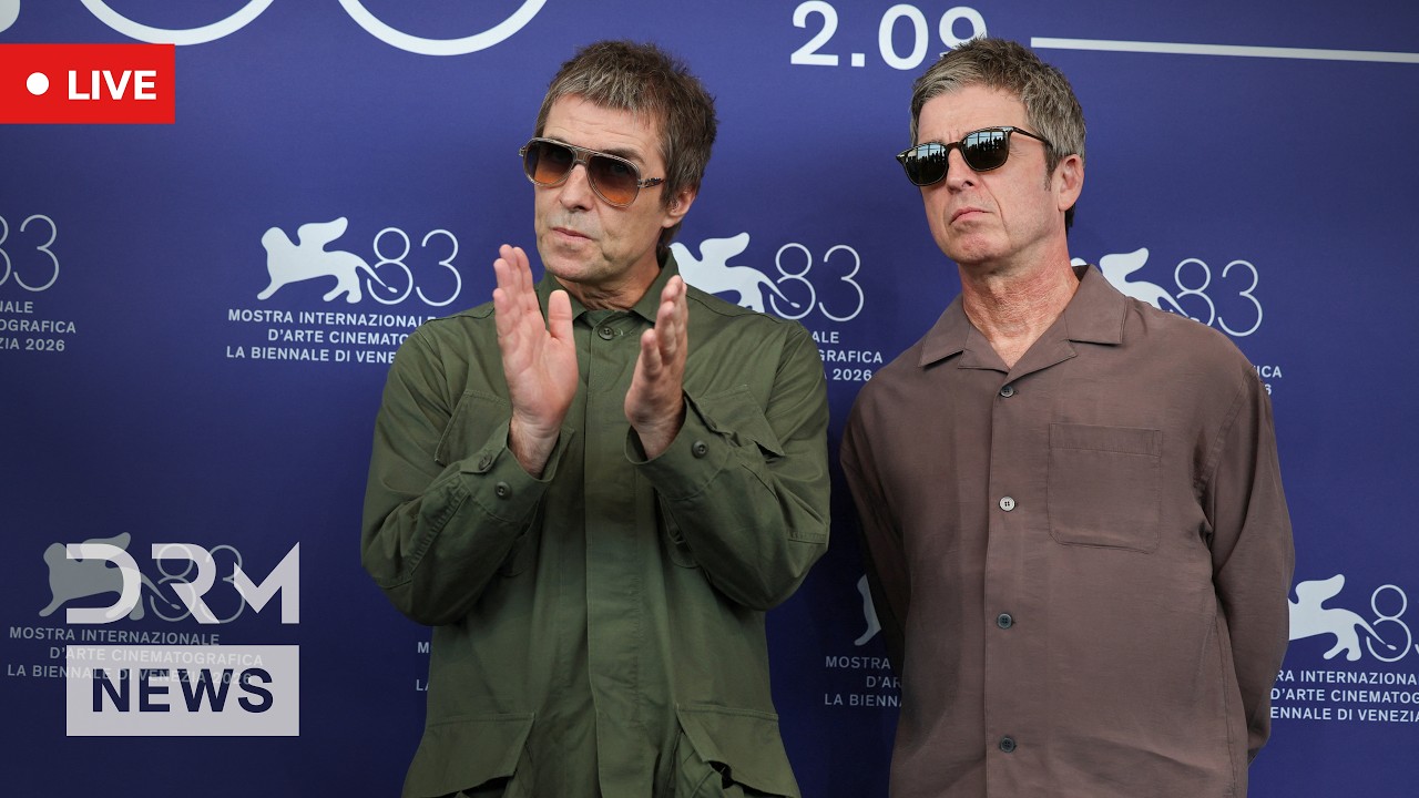 LIVE: Liam and Noel Gallagher Expected at Venice Film Festival Red Carpet | AA15 cover art