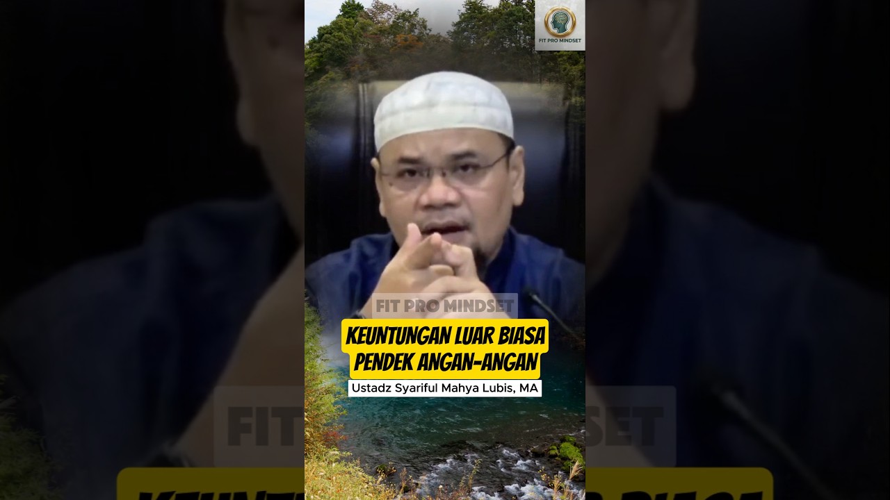 Sering Terlupakan... Keuntungan Besar dari Pendek Angan2 #shortsislami #motivasiislam #nasihatislam cover art