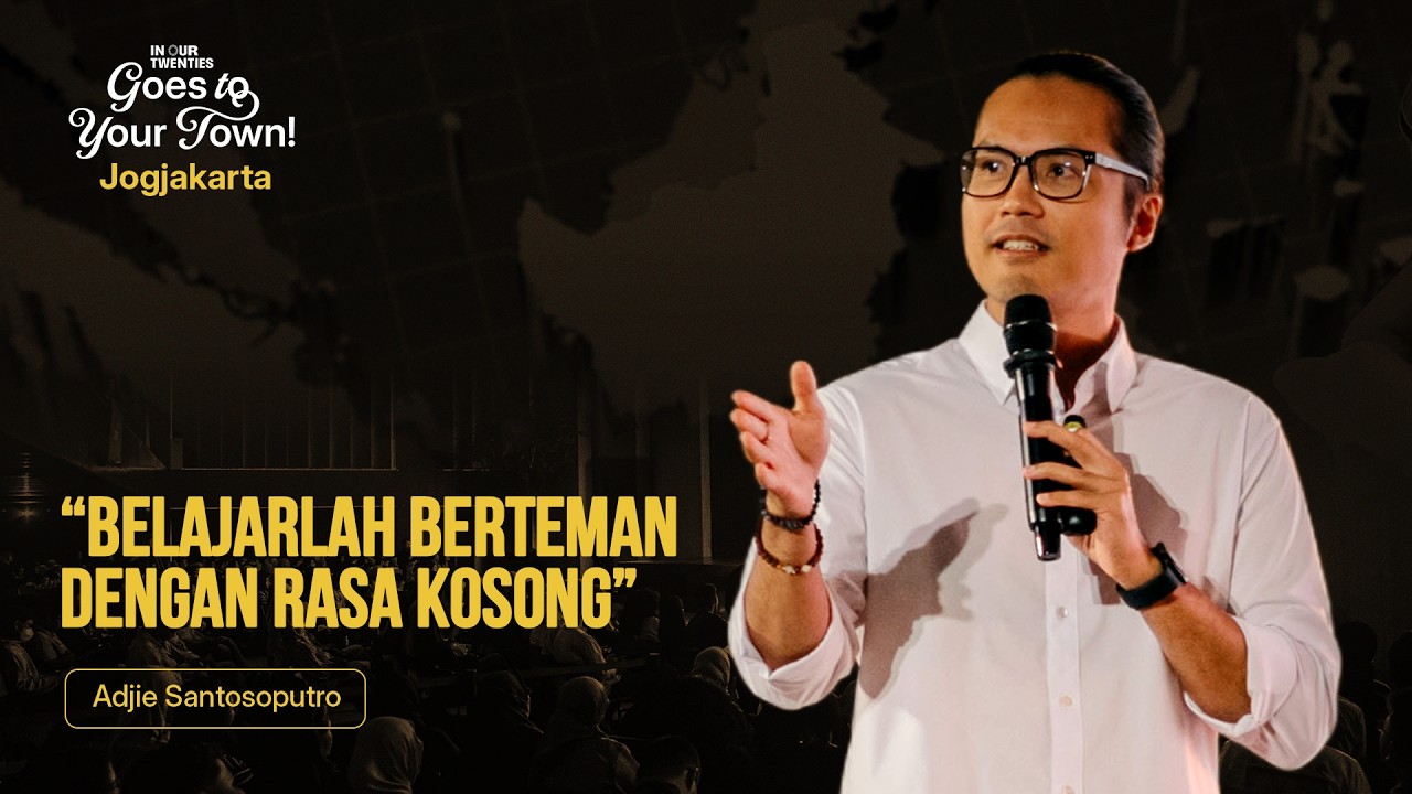 Berteman dengan Kekosongan: Pelajaran Hidup dari Umur 20-an | Adjie Santosoputro | Yogyakarta cover art