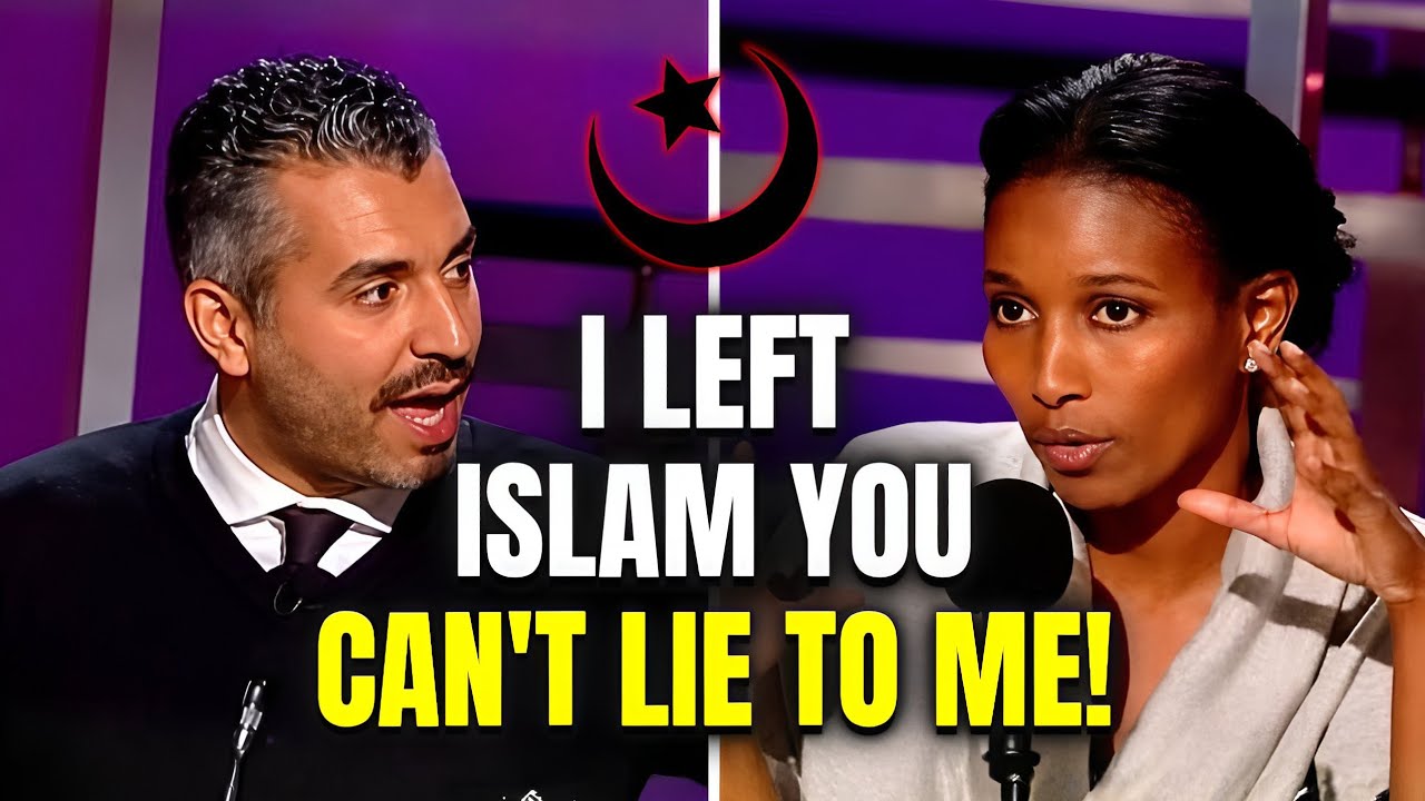 Muslim Scholar Calls Islam "Peaceful" & Ayaan Hirsi Ali Wasn't Having It! cover art