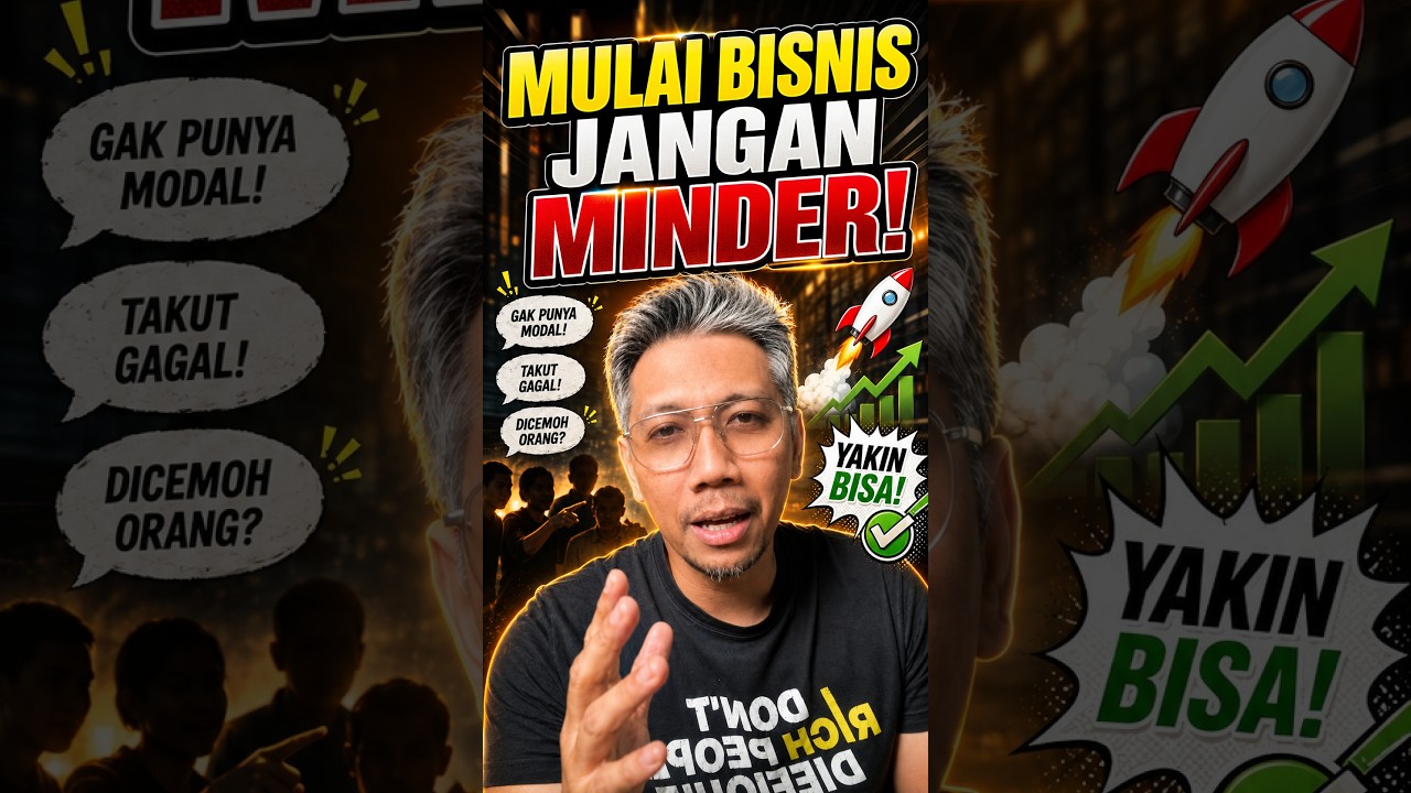 Gelar, status sosial, atau latar belakang bukan syarat utama untuk mulai bisnis cover art