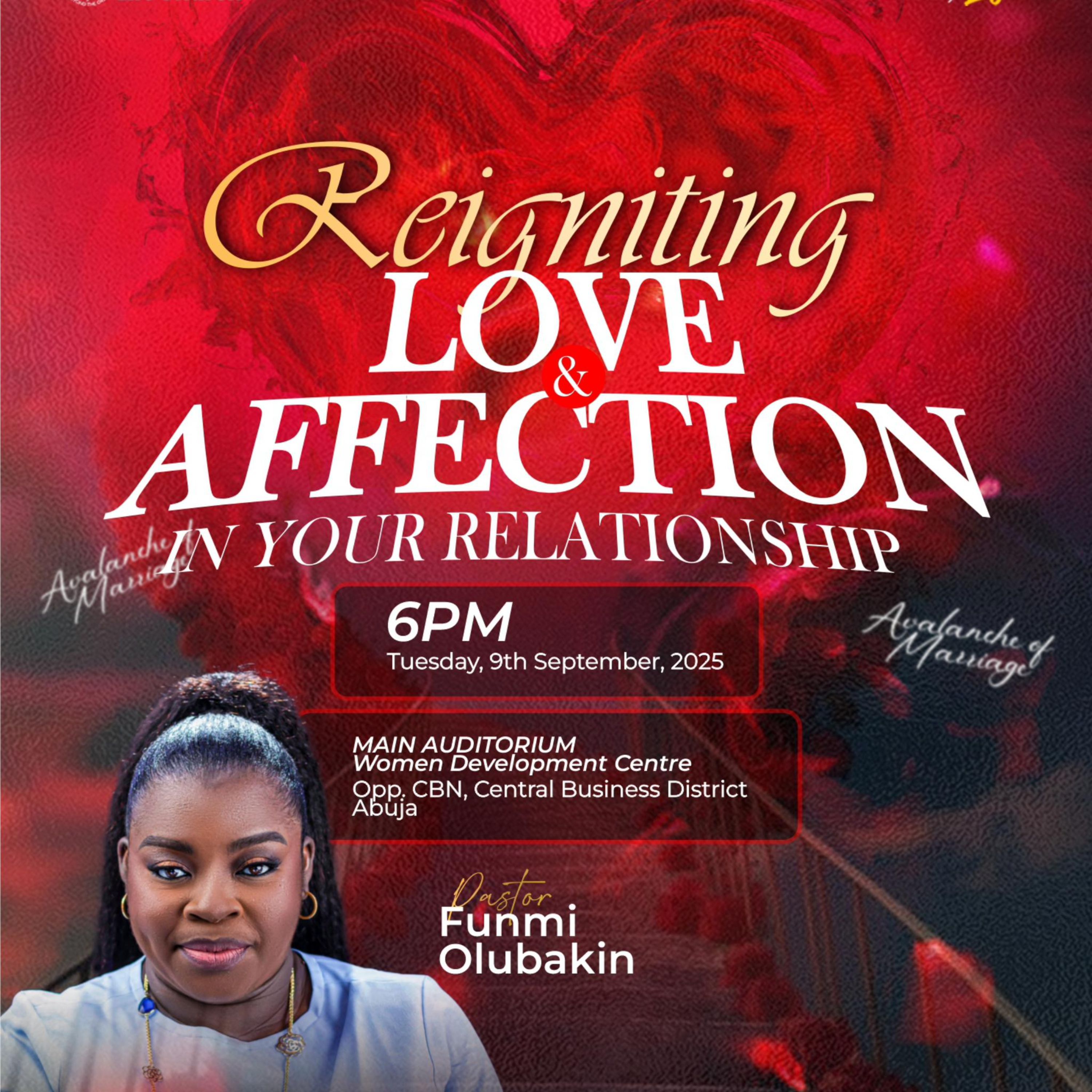 Reigning Love & Affection in Your Relationship- Pastor Funmi Olubakin cover art