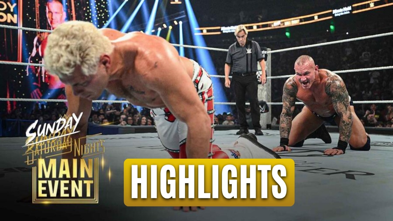 WWE Sunday Night Main Event 2026 Highlights