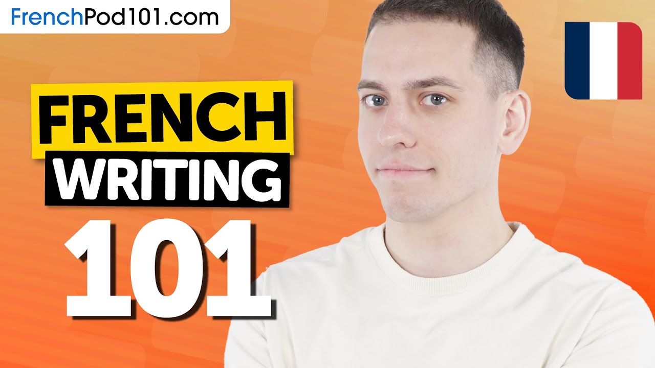 Learn to Write French from Scratch cover art