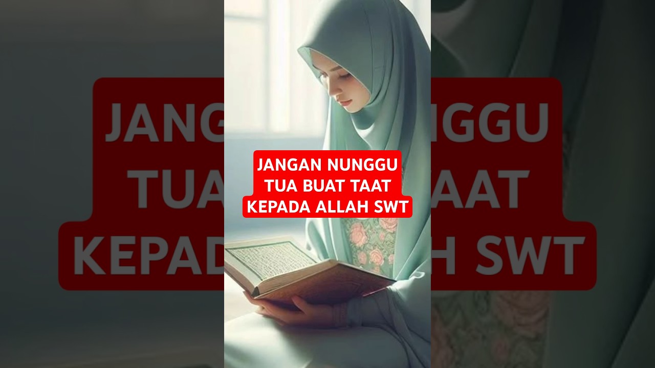 Jangan nunggu tua buat taat kepada Allah swt ][ ustazah Halimah alaydrus | kalam hubabah cover art