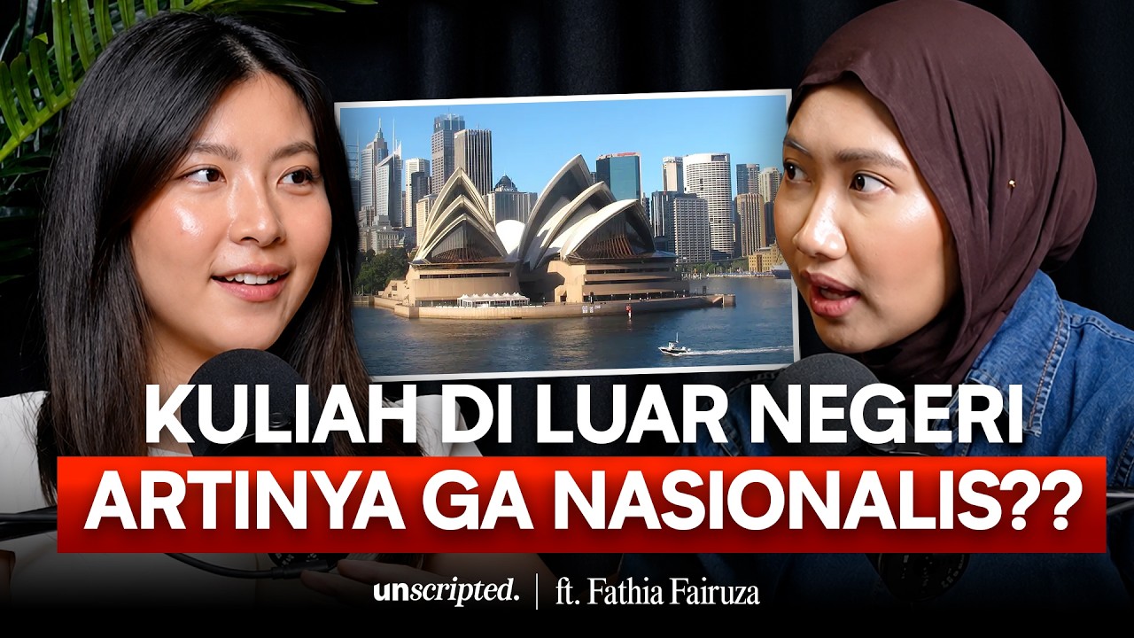 Kuliah Di Luar Negeri = NGGAK NASIONALIS?! #UnscriptedByTheresa ft. Fathia Fairuza cover art