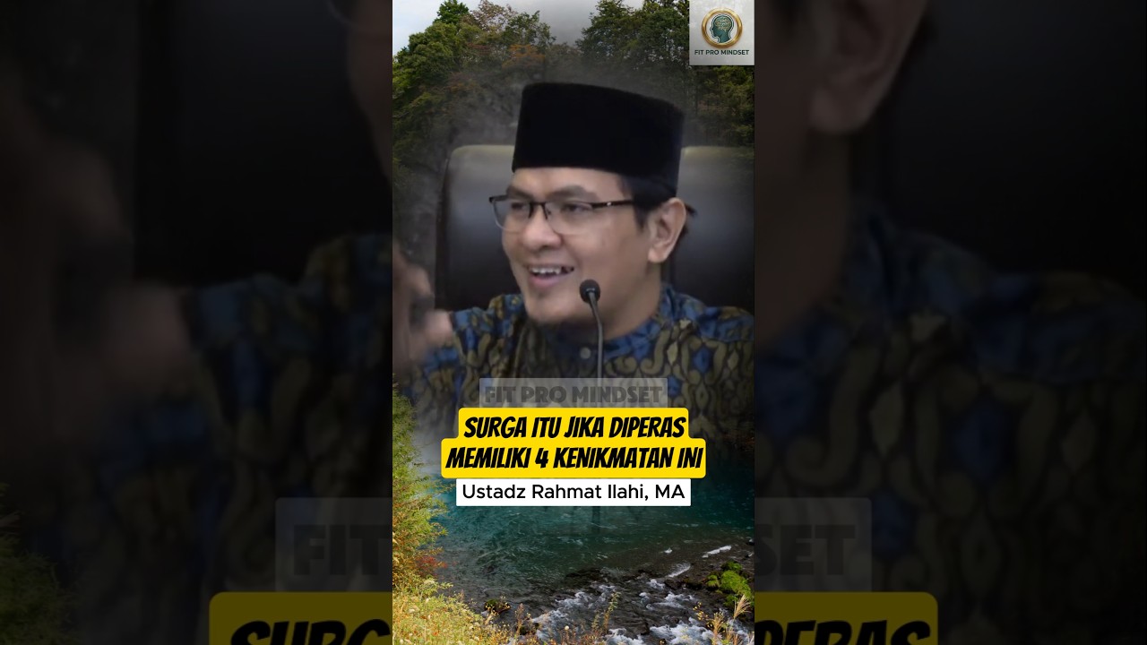 Masya Allah..Surga Itu Jika Diperas, Memiliki 4 Kenikmatan Ini. #shortsislami #motivasiislam #surga cover art