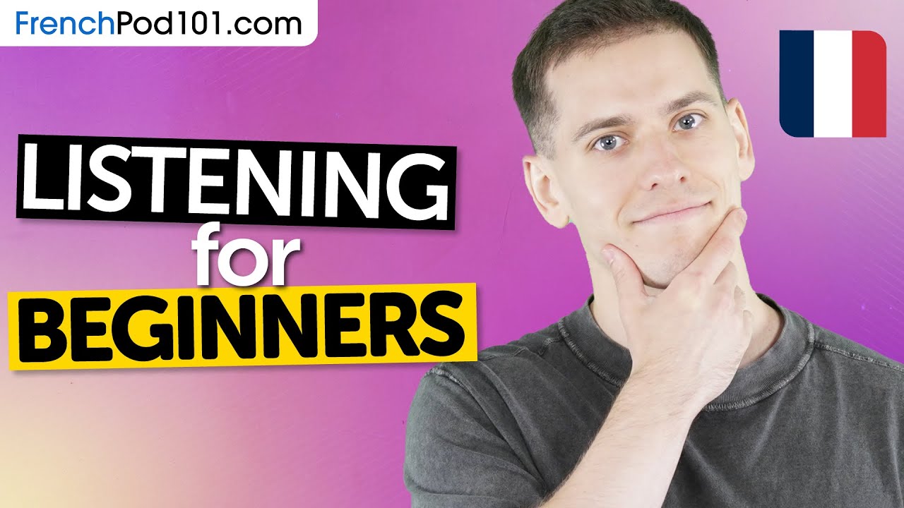 Listening Practice for French Beginners cover art