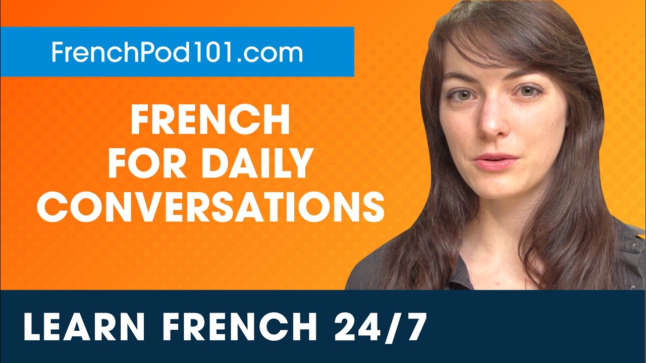 Speak French 24/7 with FrenchPod101 TV 🔴 Live 24/7 cover art