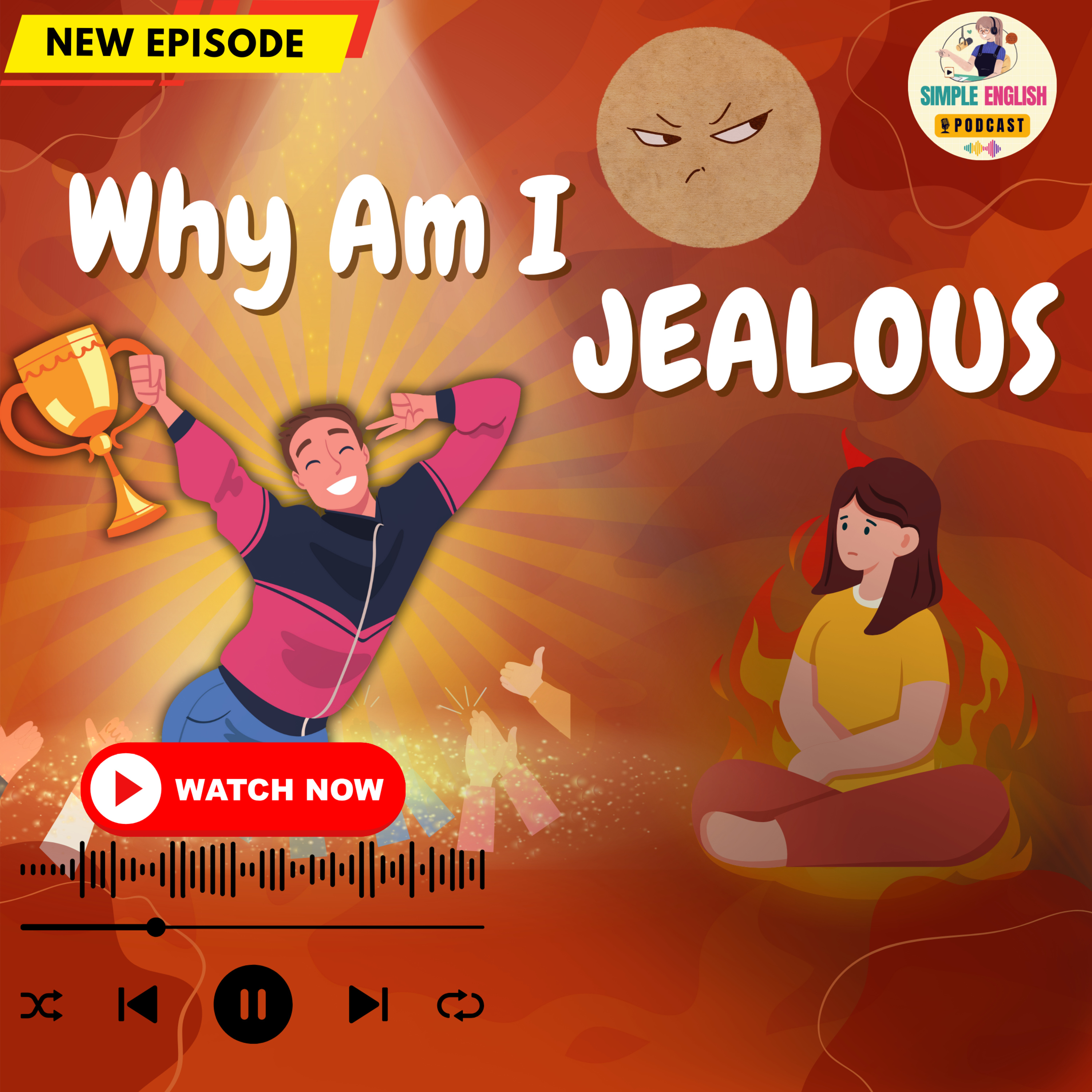 Why Do We Feel Envy? | Simple English Podcast for Beginners 🎧