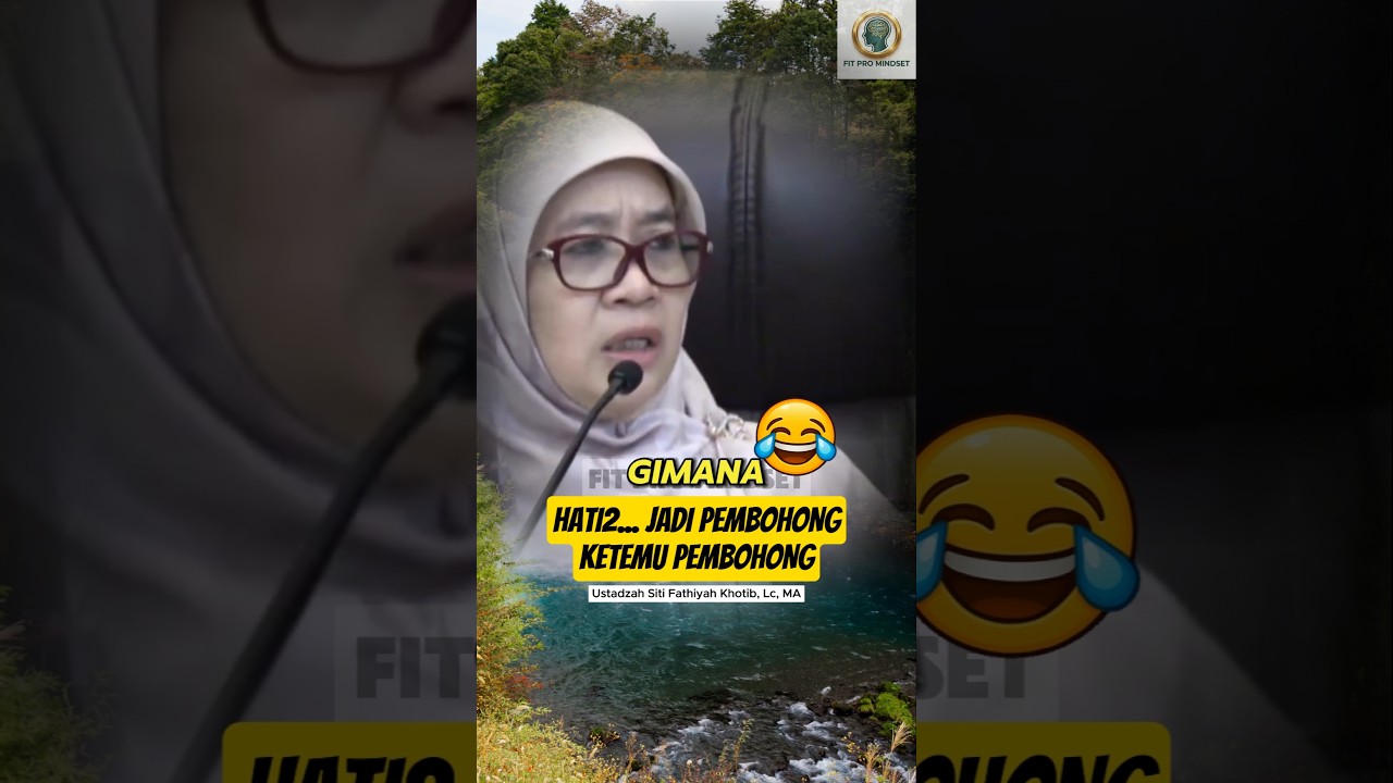 😁 Hati2... Jadi Pembohong Ketemu Pembohong #motivasiislam #shortsislami #ustadzahfathiyah #shorts cover art