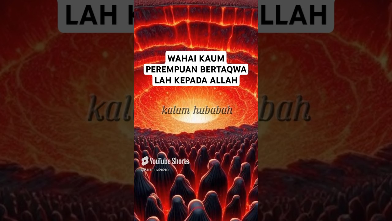 Wahai kaum perempuan bertaqwalah kepada Allah SWT][ ustazah Halimah Alaydrus | kalam hubabah cover art