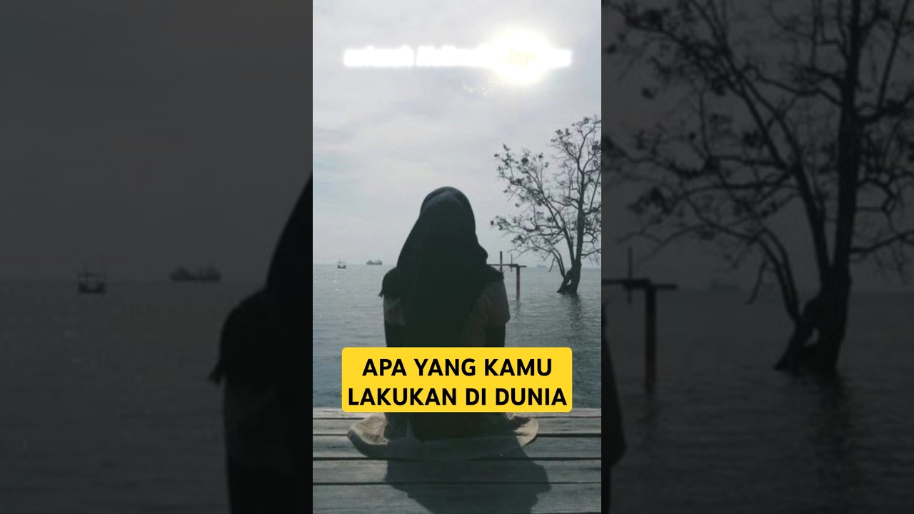 Apa yang kamu lakukan di dunia ][ ustazah Halimah alaydrus | kalam hubabah cover art