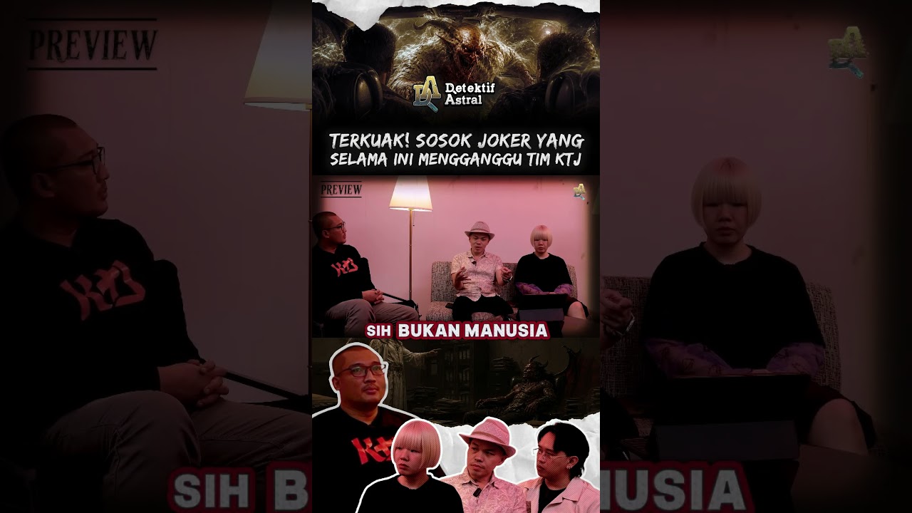 TIM KTJ BERSAMA OM HAO BERTEMU DEMON DAN DI VALIDASI DETEKTIF ASTRAL!! #detektifastral #ati #horror cover art