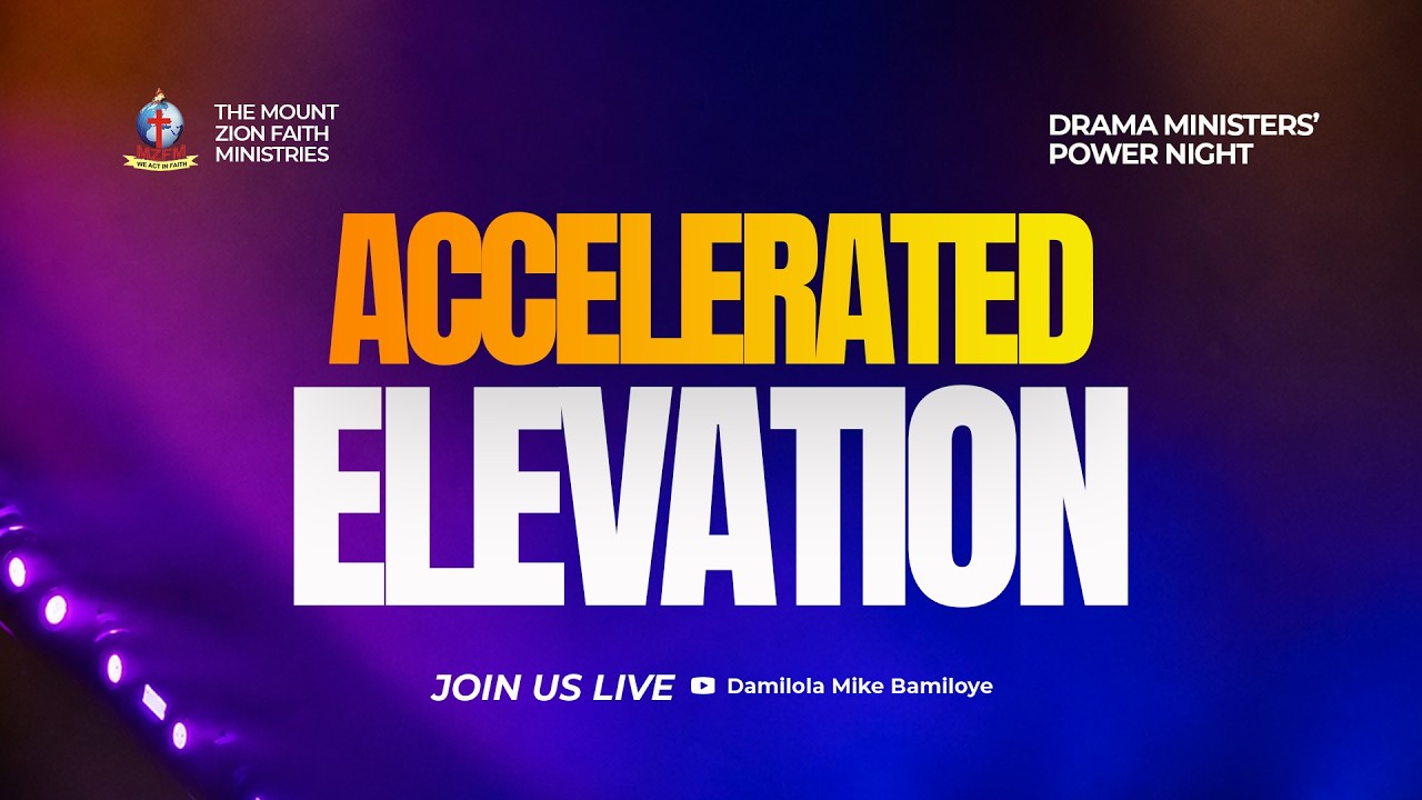 SEPTEMBER 2026 DRAMA MINISTERS' POWER NIGHT || ACCELERATED ELEVATION || MIKE BAMILOYE cover art