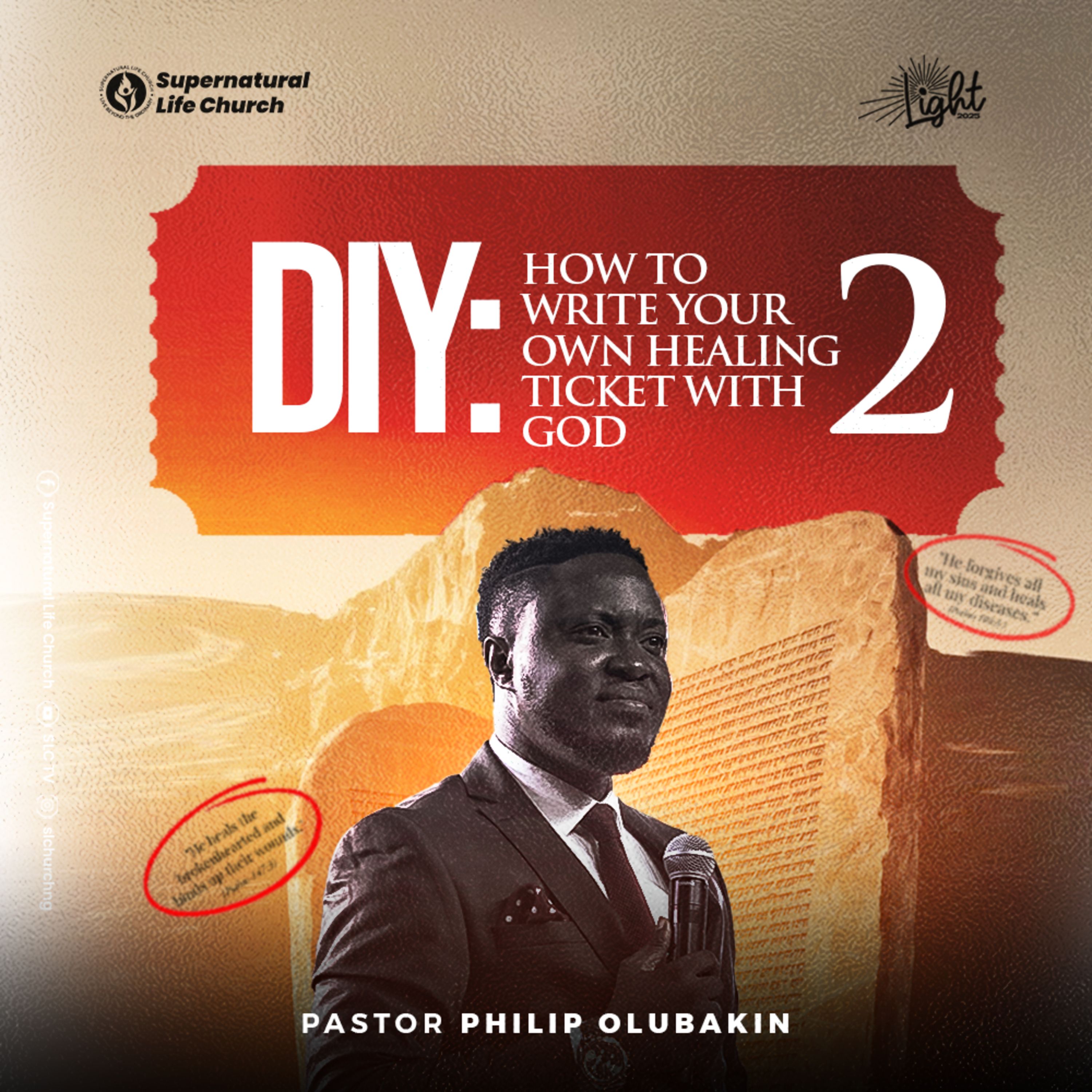 How to Write Your Own Healing Ticket With God (2) - Pastor Philip Olubakin cover art