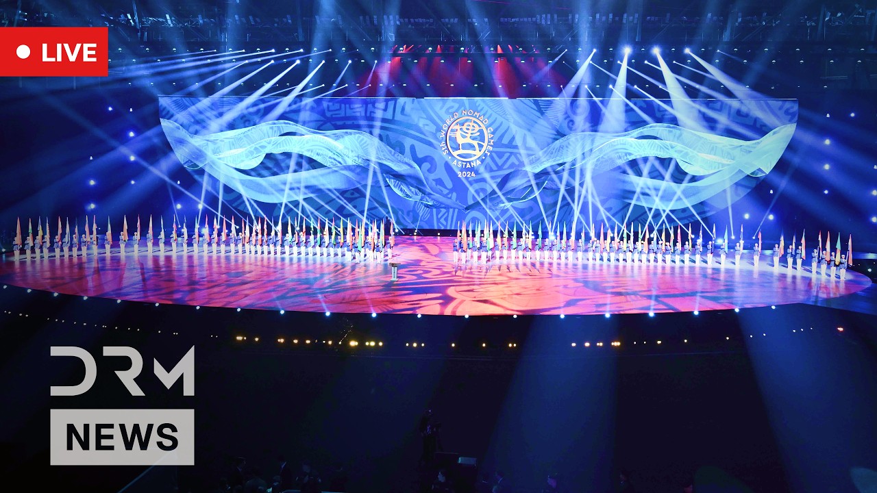 LIVE: World Nomad Games End With Spectacular Closing Ceremony, Drone Show in Kyrgyzstan | AQ1N cover art