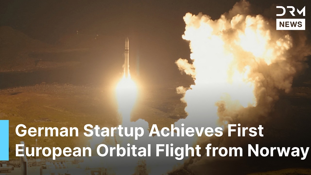 Isar Aerospace Launch From Norway Marks Historic Orbital Flight For Europe | DRM News | AI1F cover art