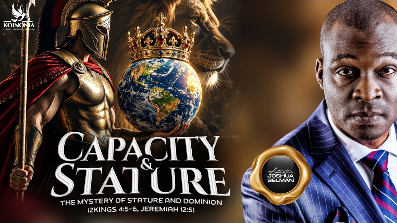 CAPACITY AND STATURE (THE MYSTERY OF STATURE AND DOMINION) WITH APOSTLE JOSHUA SELMAN cover art