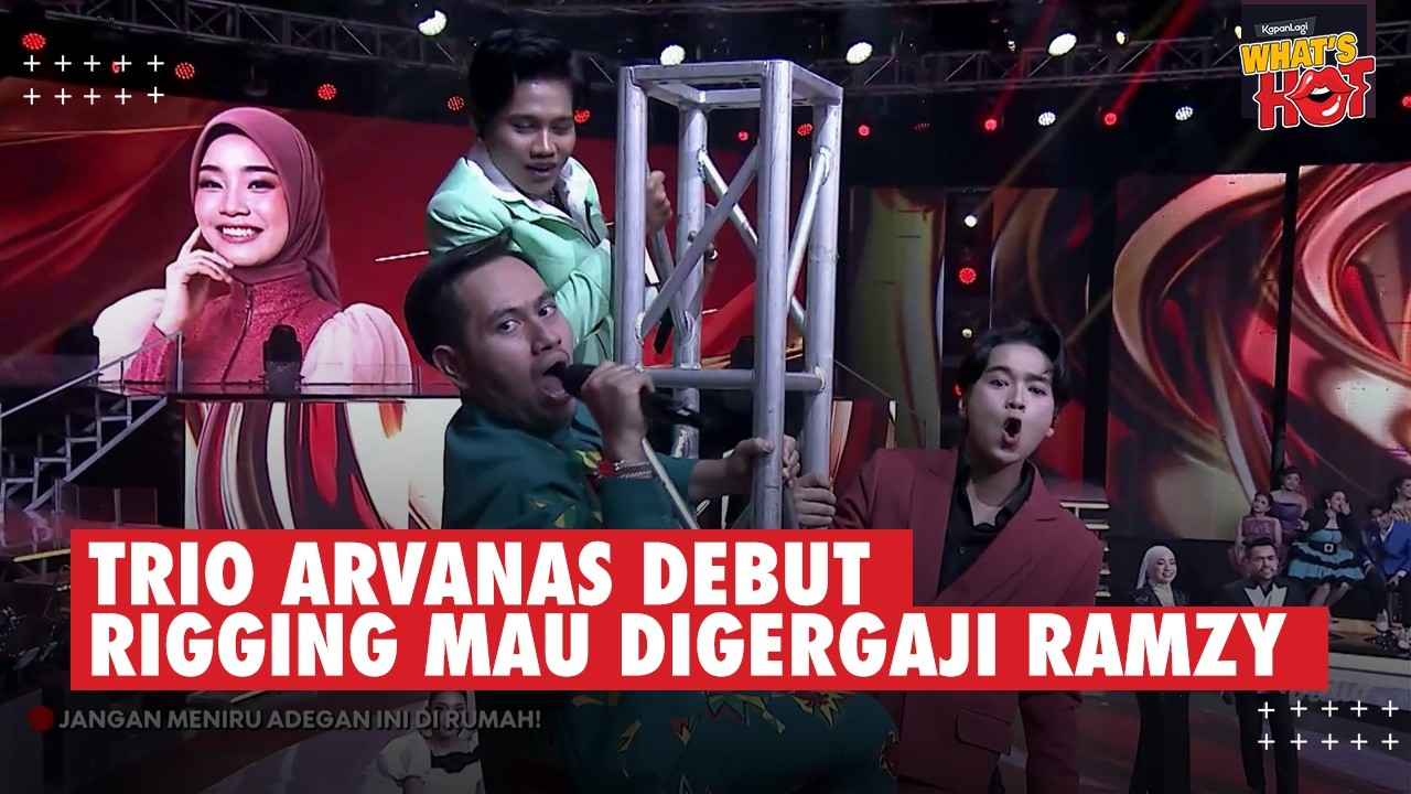 Kemarin Duo Sekarang Trio, ARVANAS Siap Guncang Panggung dari Atas Rigging #da8 cover art