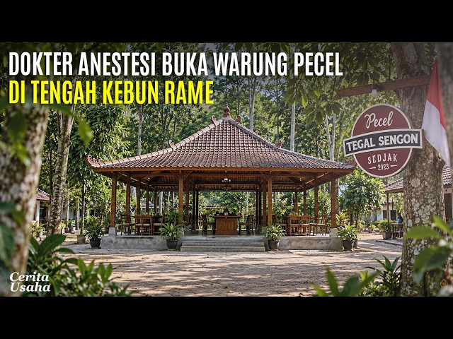 Manfaatkan Media Sosial, Warung Pecel di Tengah Kebun Ini Rame Diserbu Pembeli cover art