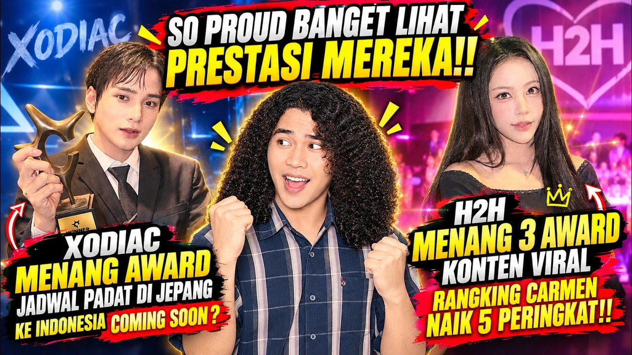 Ranking Carmen H2H Naik 5 Peringkat, Xodiac Menang Award Zayyan Ungkap Bakal Ke Indonesia cover art