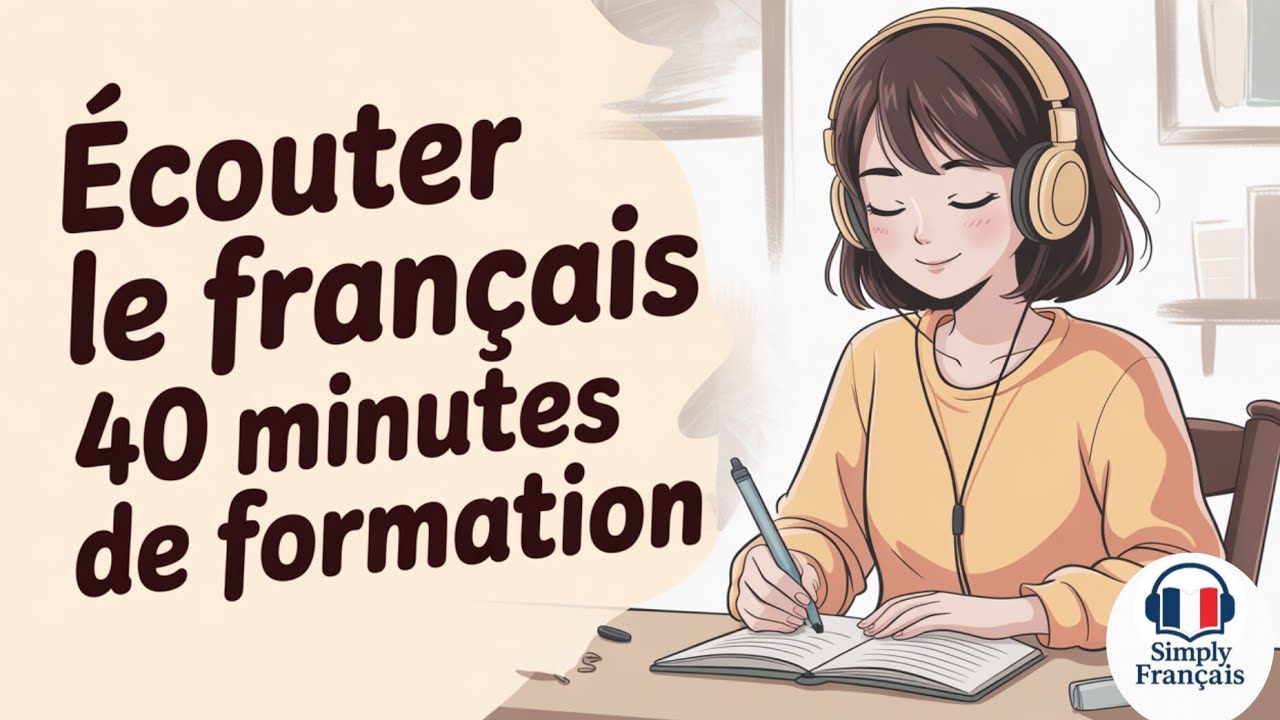 Podcast en français | 40 minutes d'entraînement quotidien à l'écoute du français cover art