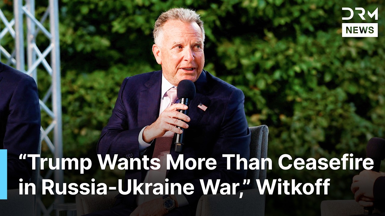 Steve Witkoff Reveals Trump’s Goal for a ‘Durable Peace’ in Russia-Ukraine War | AC1N cover art