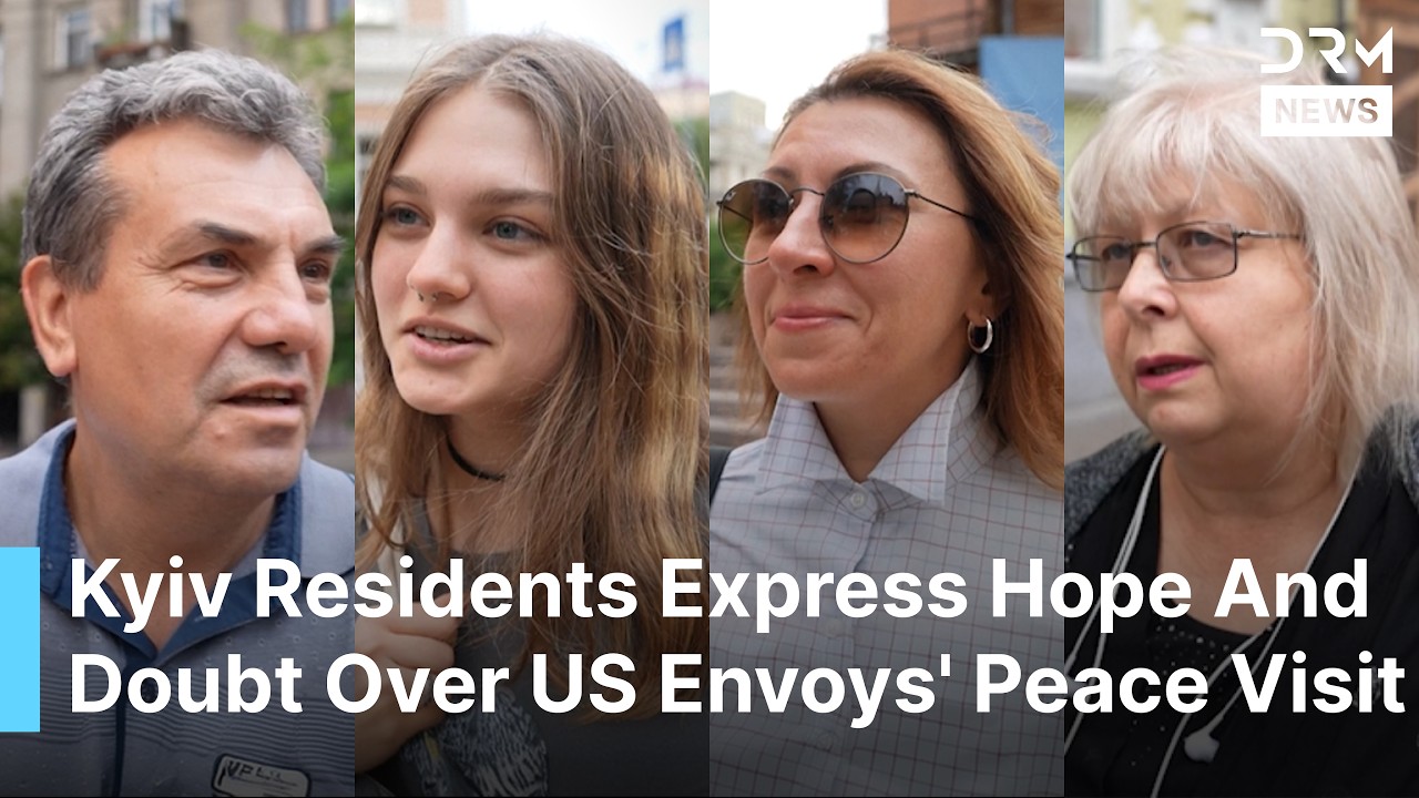 Kyiv Locals React With Hope And Skepticism As U.S. Envoys Visit Capital | DRM News | AC1F cover art