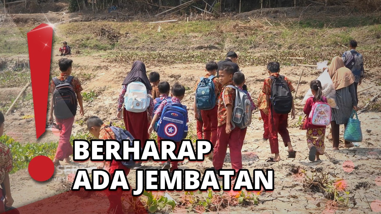 Perjuangan Anak-anak di Desa Bandung Barat Naik Rakit ke Sekolah cover art